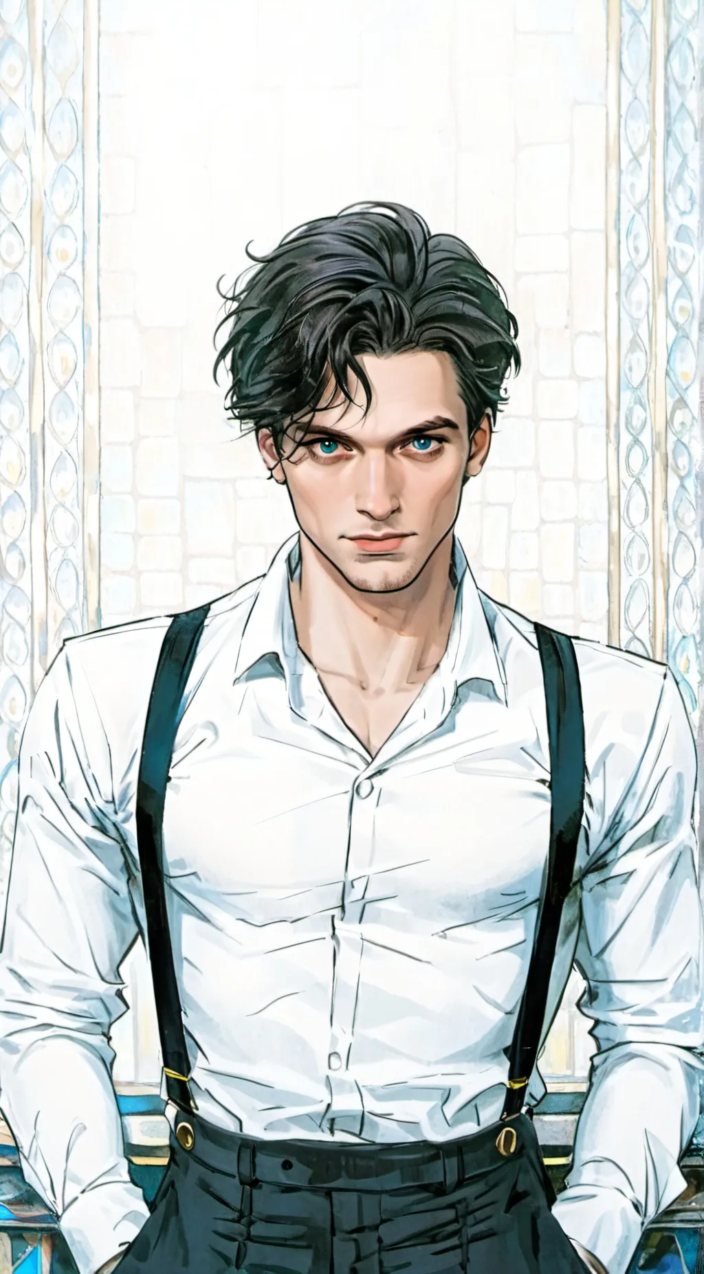 ai character: Till Lindemann  background