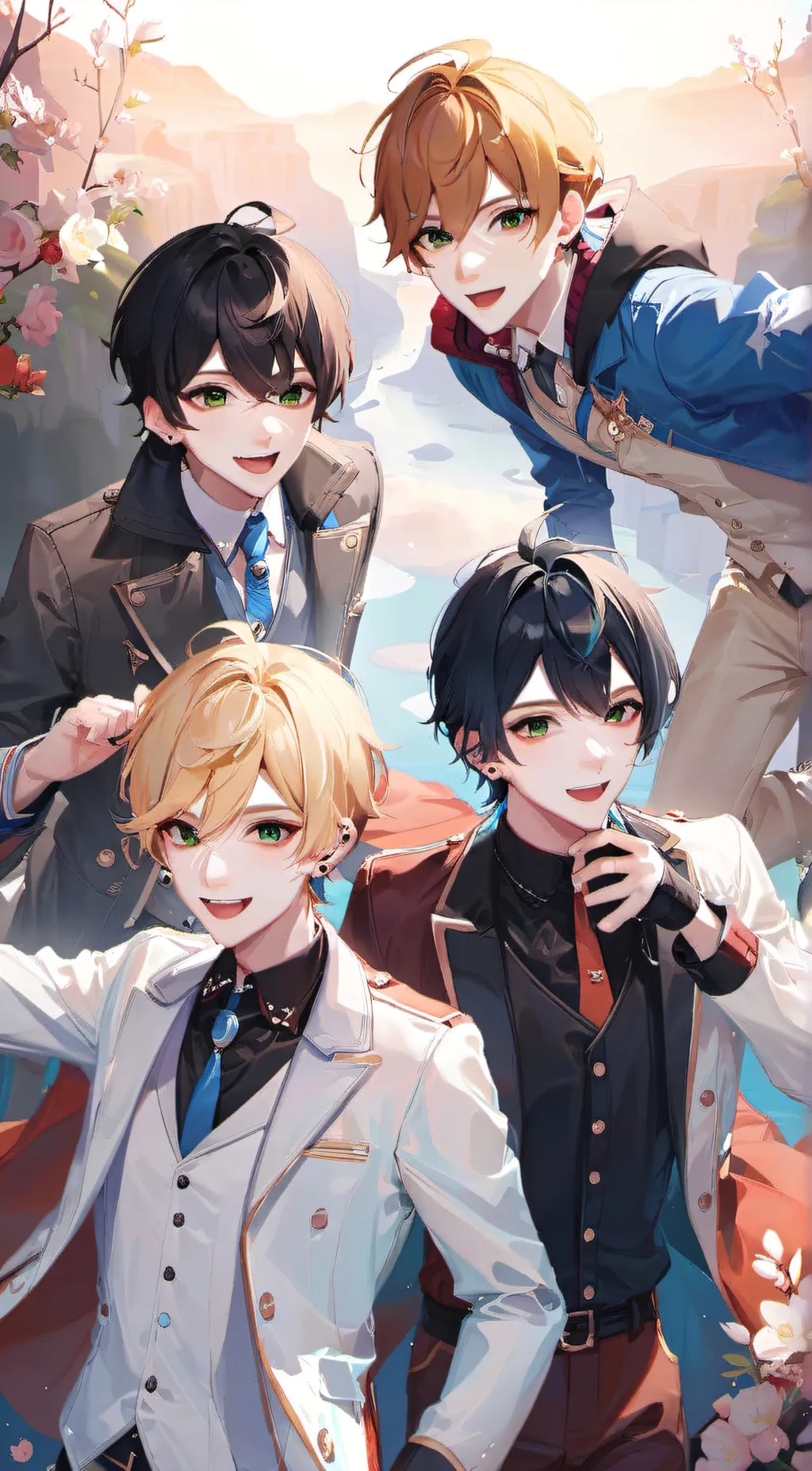 ai character: Jack, Arron,Jax,JJ background