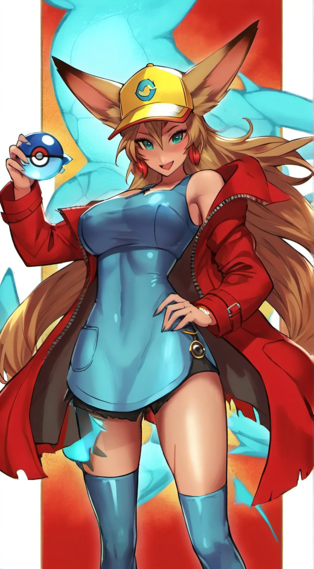 ai character: Aria background