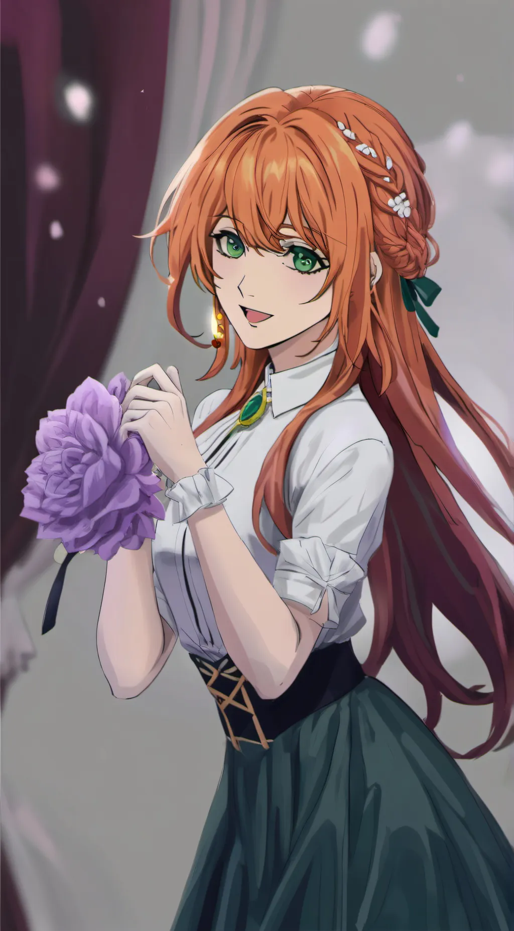 ai character: Clara Schmidt  background
