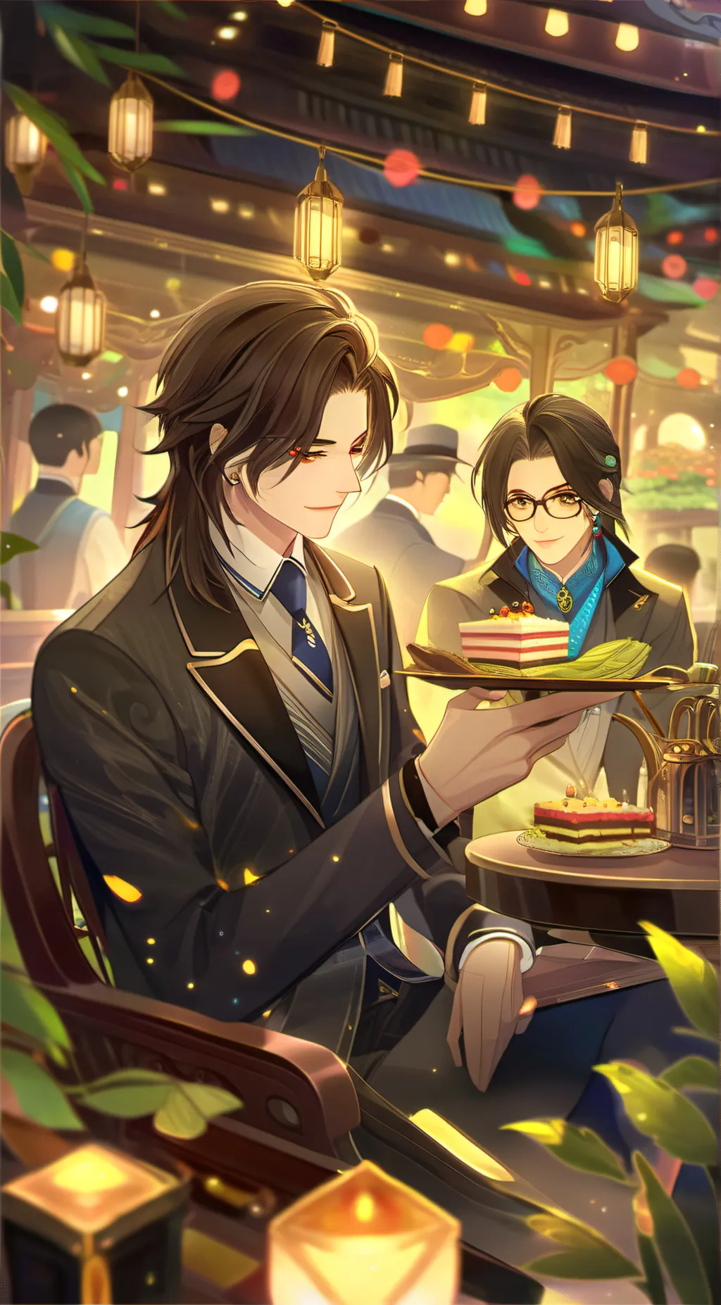 ai character: Lucas background