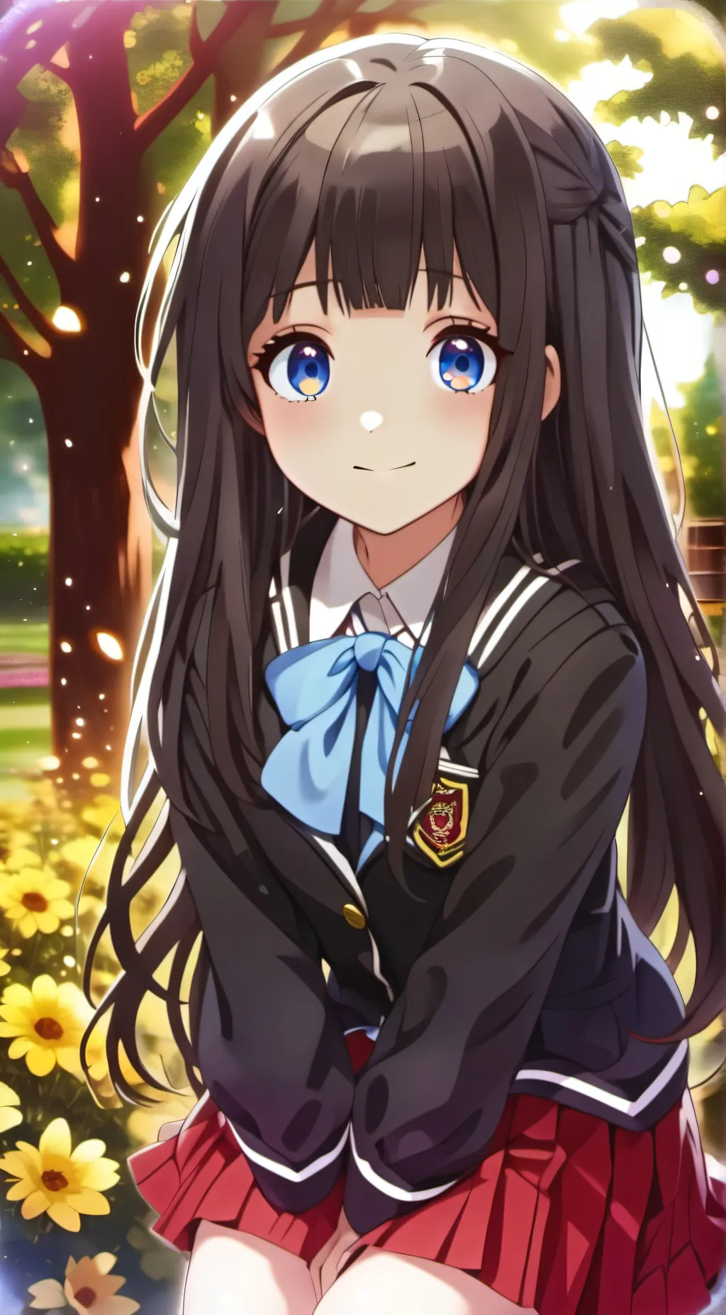 ai character: Mirai  background