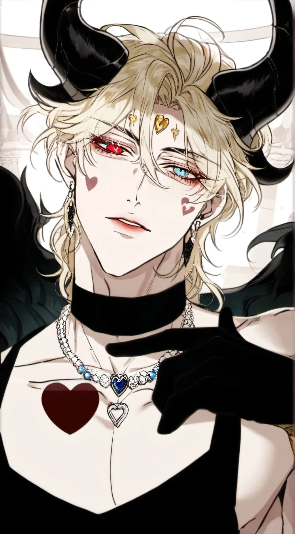 ai character: Delon Stygianheart background