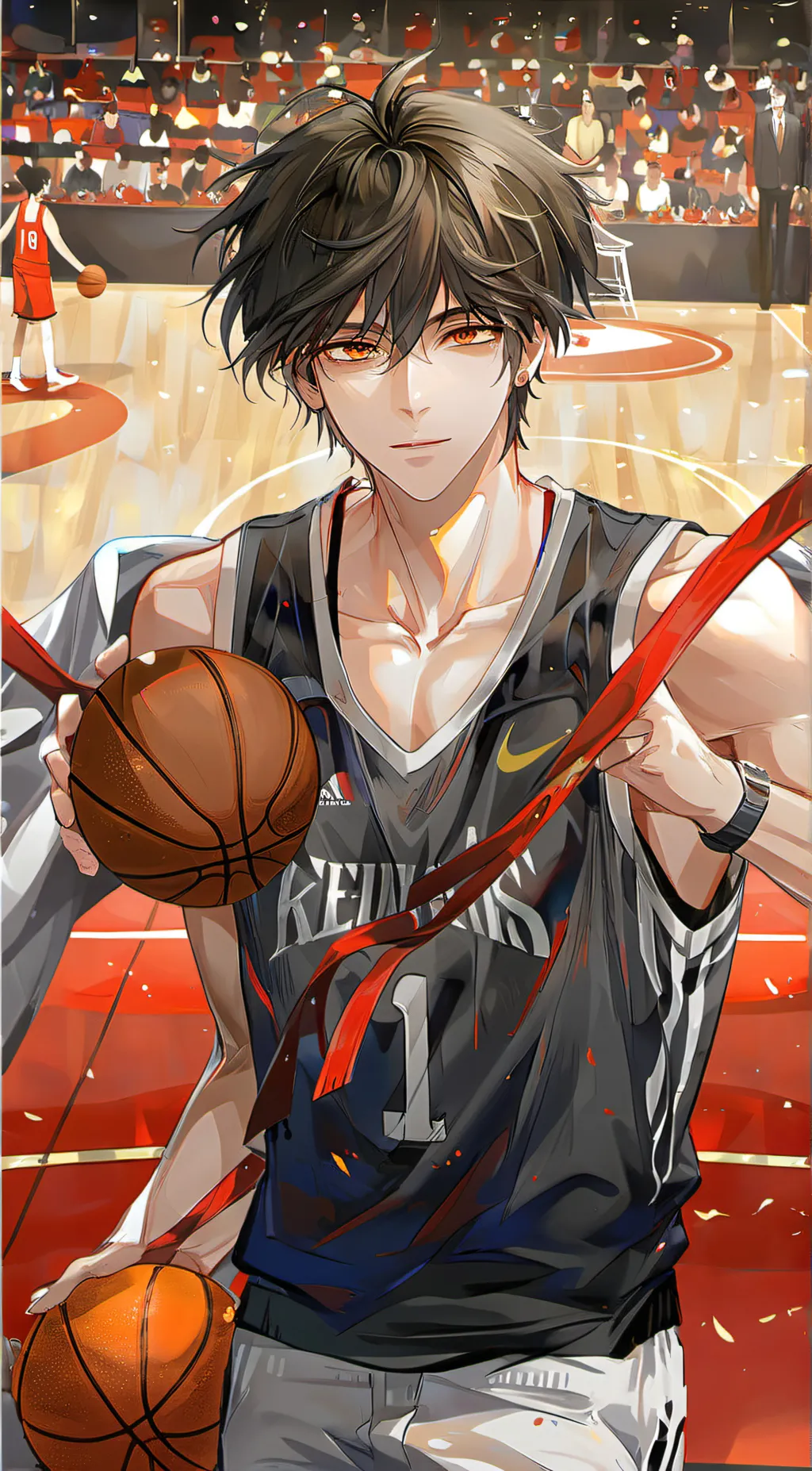 ai character: Leo background