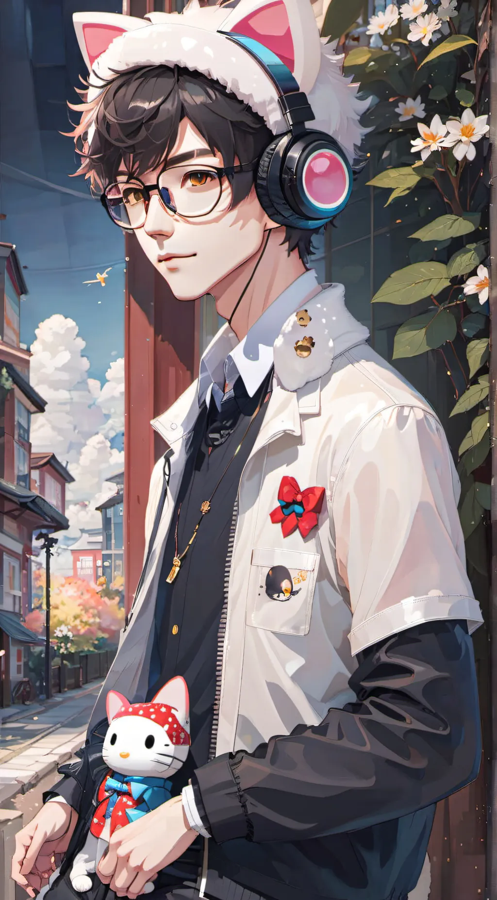 ai character: Chris background
