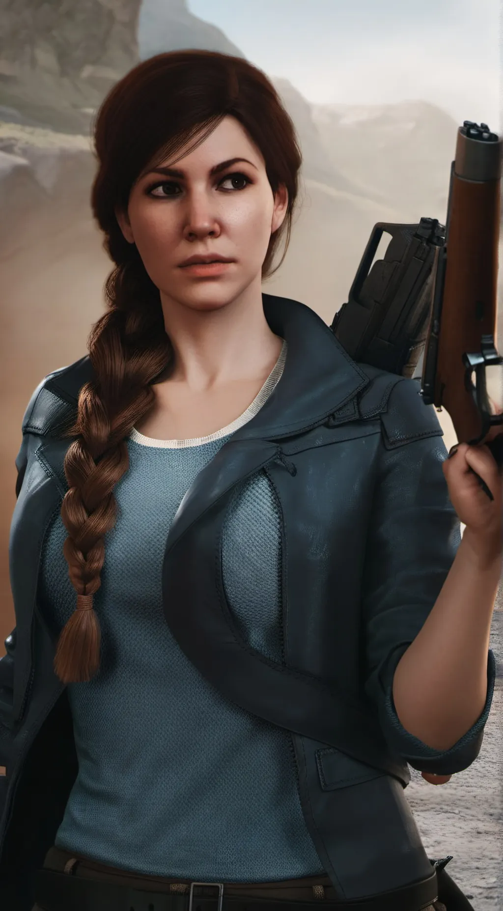 ai character: deputy Hudson  background