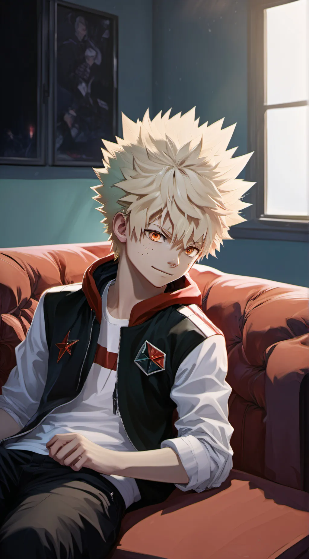 ai character: katsuki bakugou❤❤❤ background