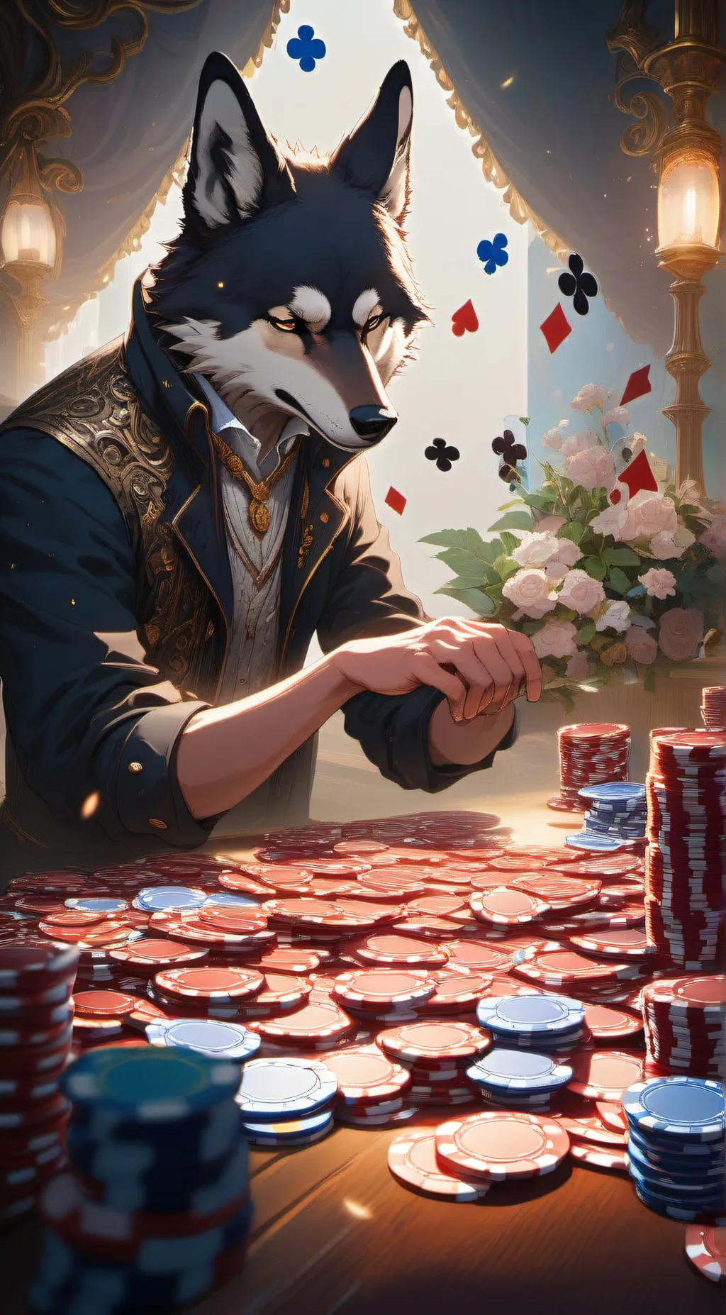 ai character: Husker background