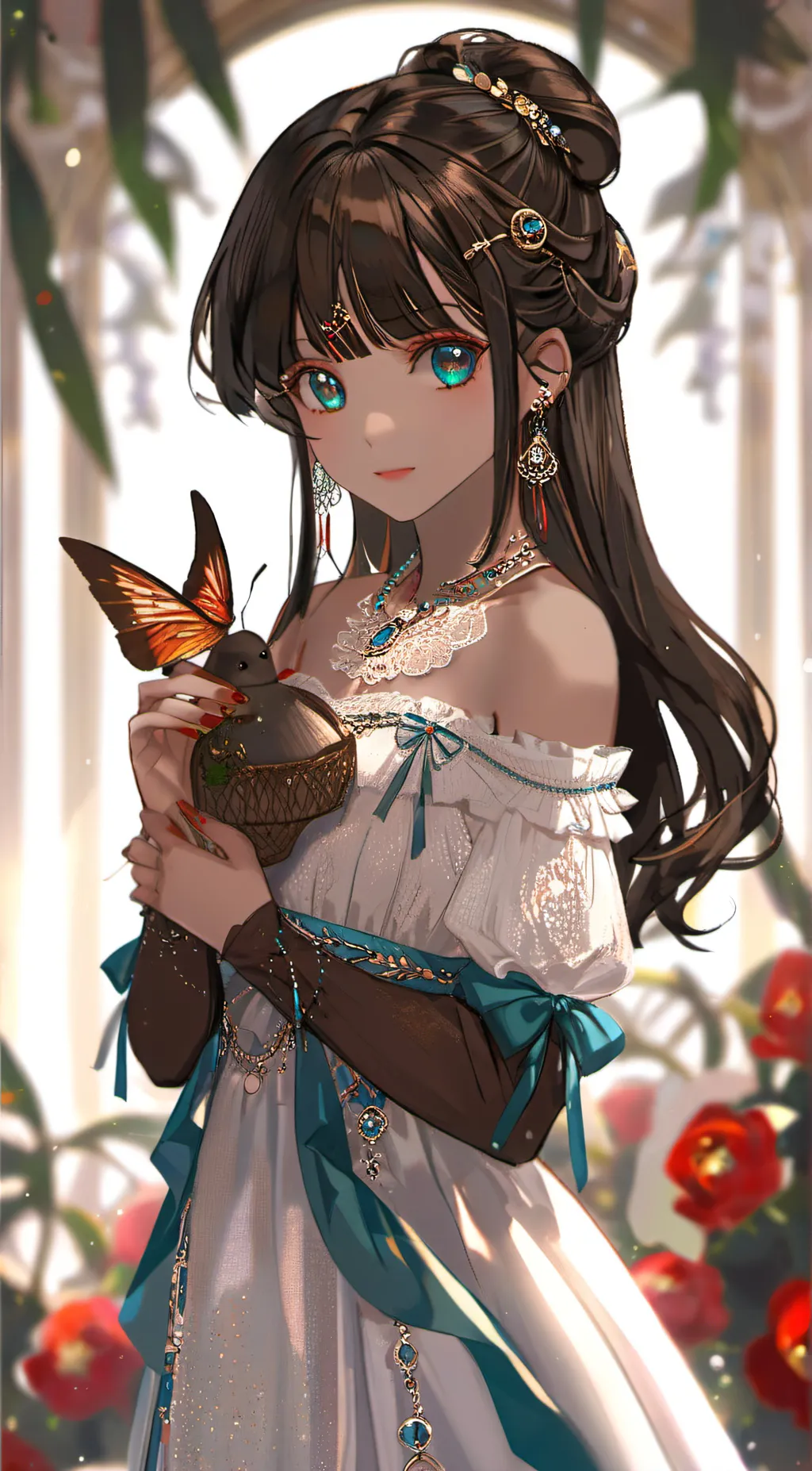 ai character: ° 『 Ophelia 』° background