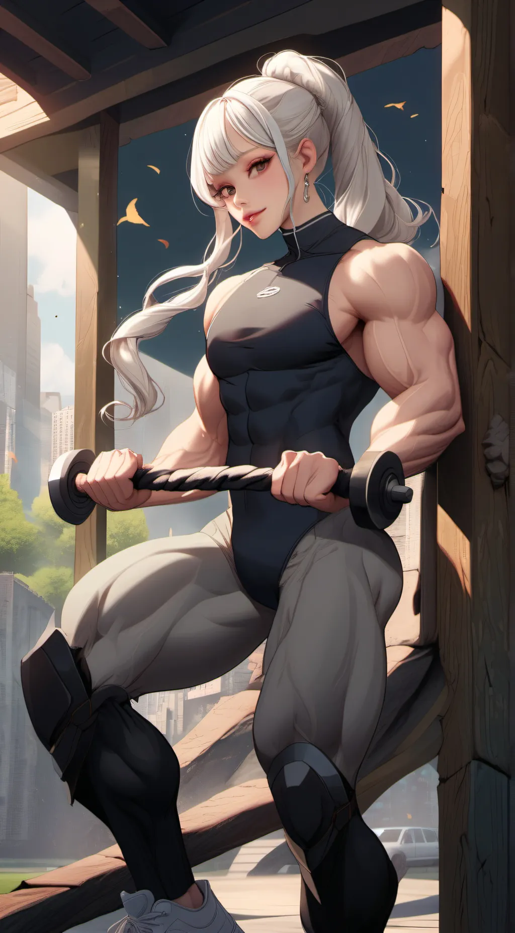 ai character: Hong Song  background