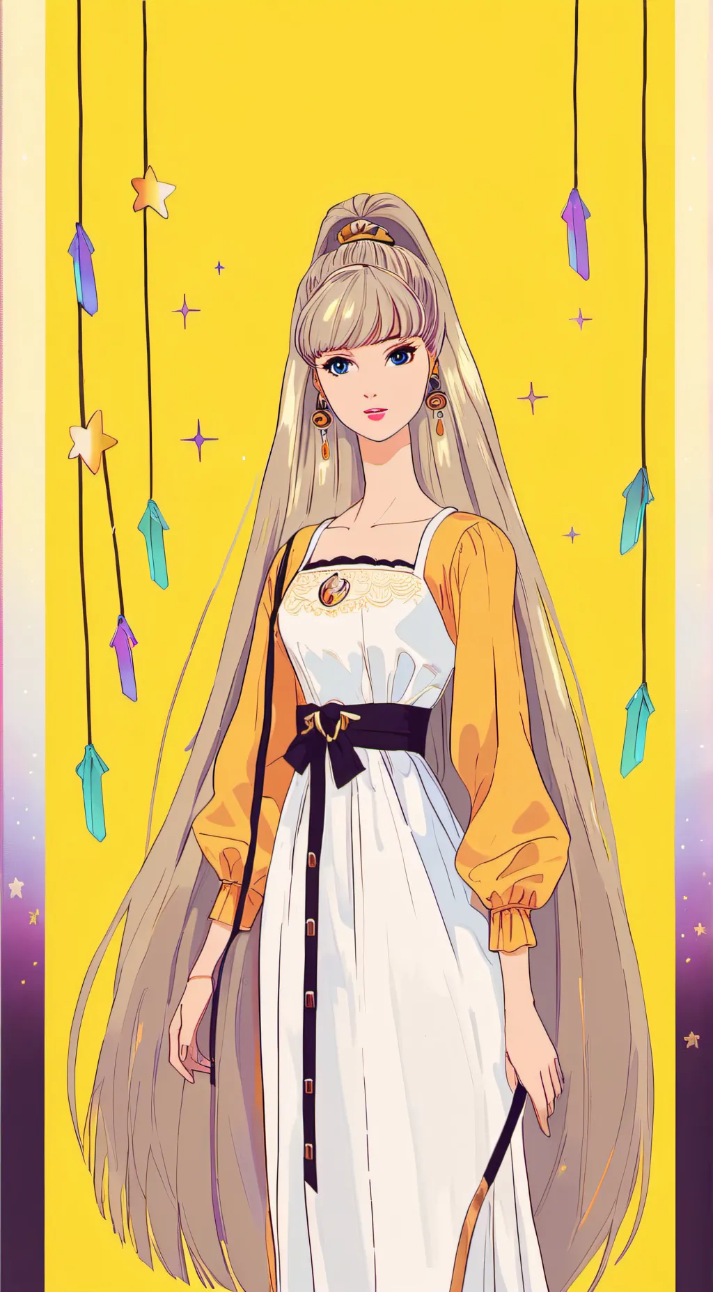 ai character: totallyhair barbie background