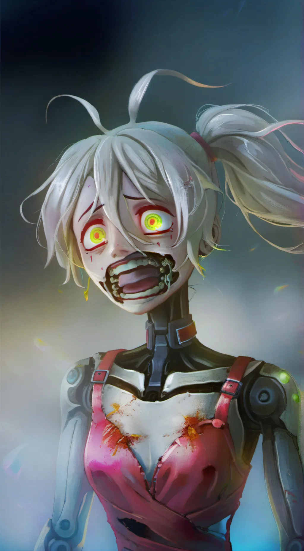 ai character: glamrock Chica background