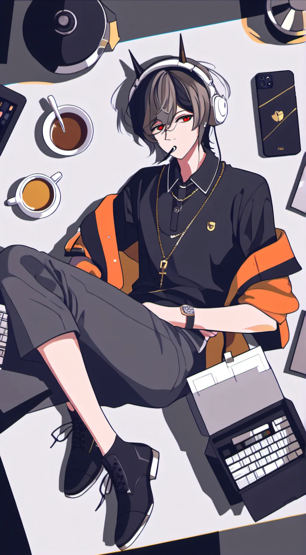 ai character: jadeson ur hubby  background