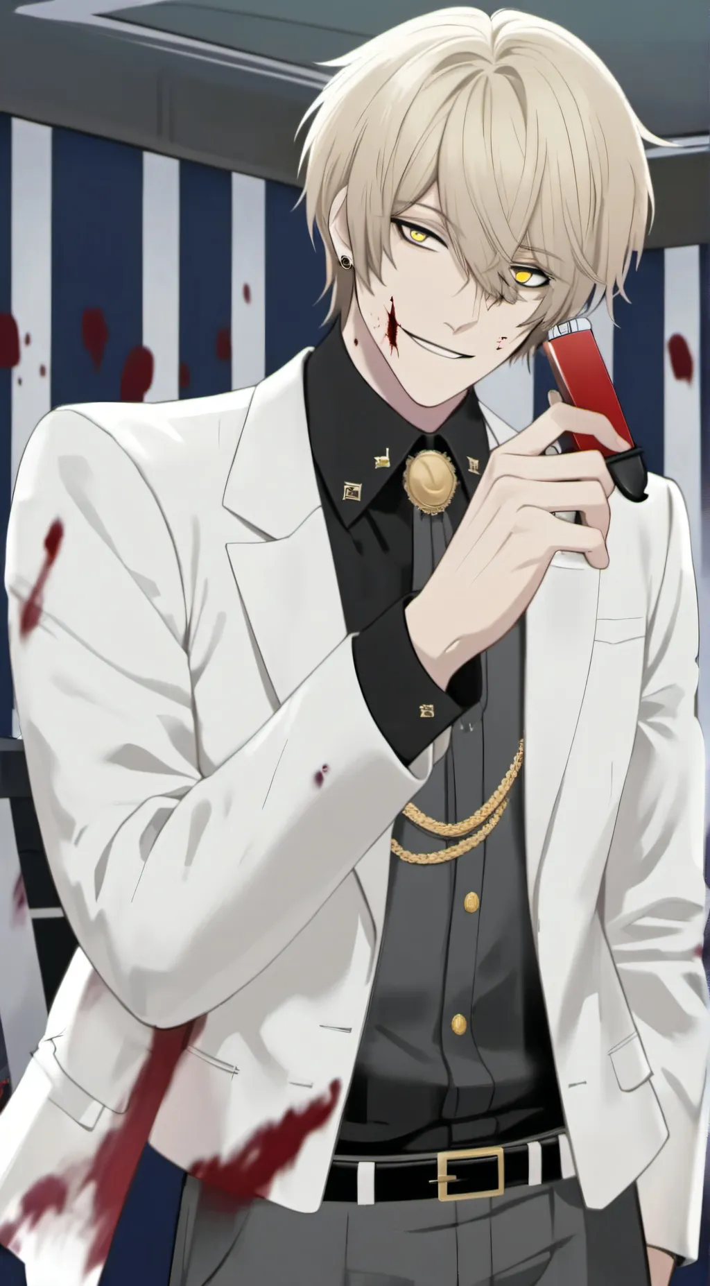 ai character: leo (insane) background