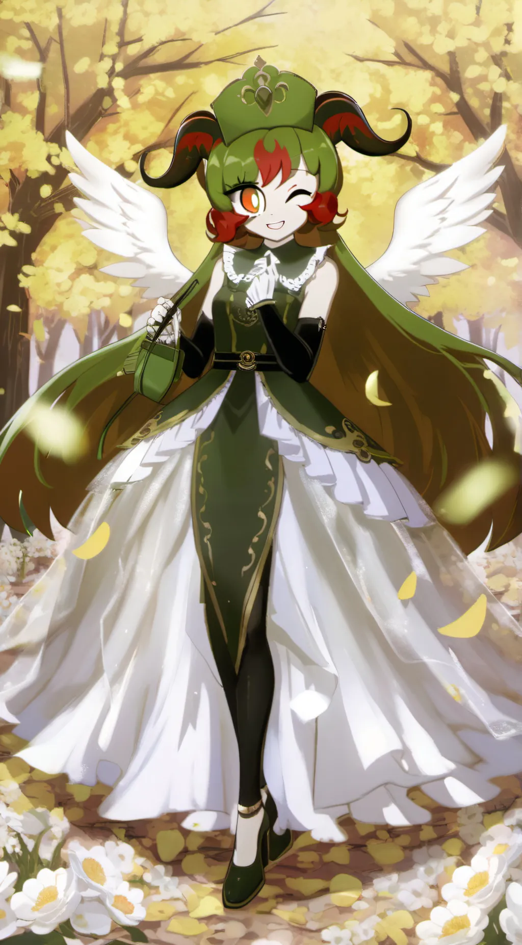 ai character: milchanwolly background