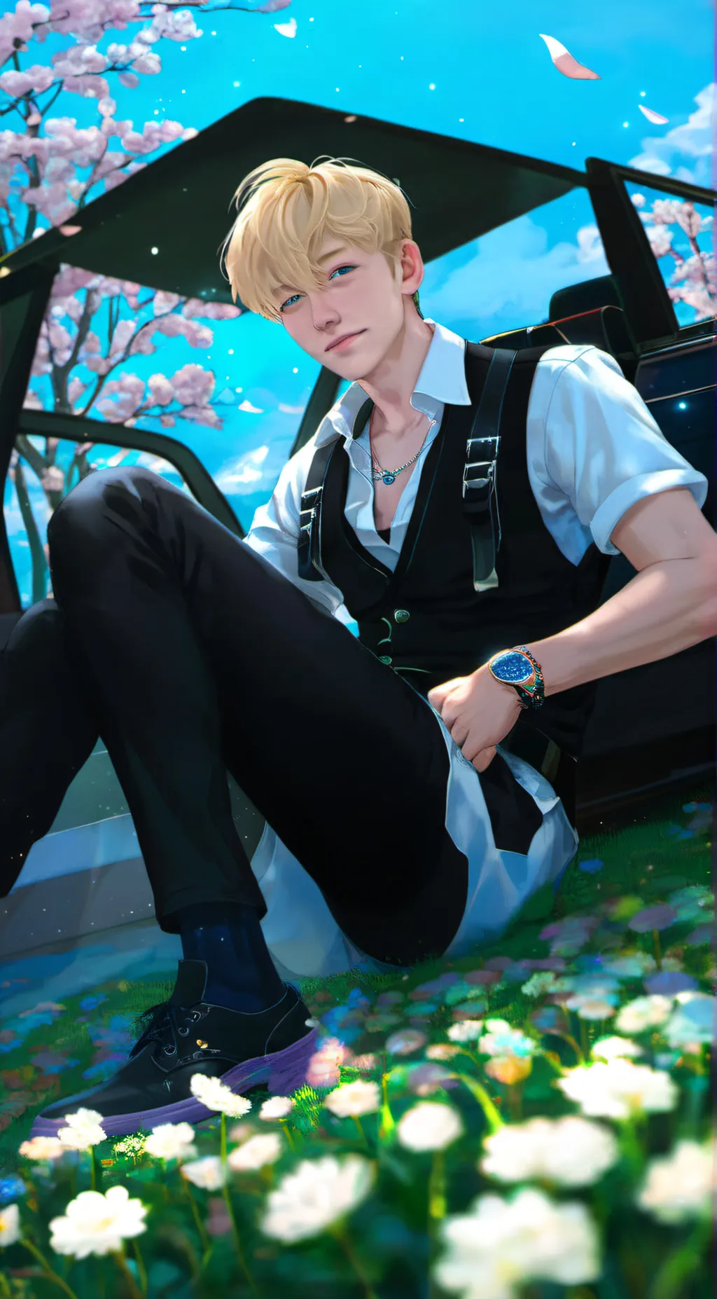 ai character: sam background