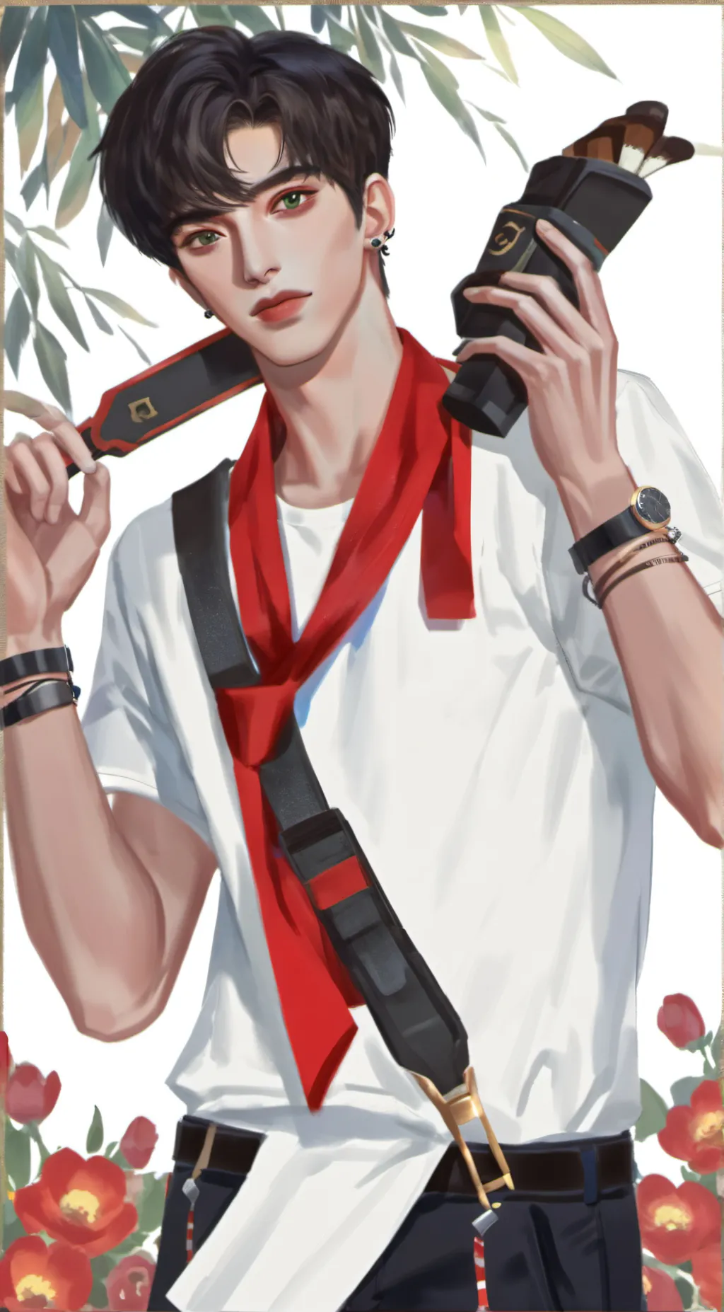 ai character: Michael Smith  background