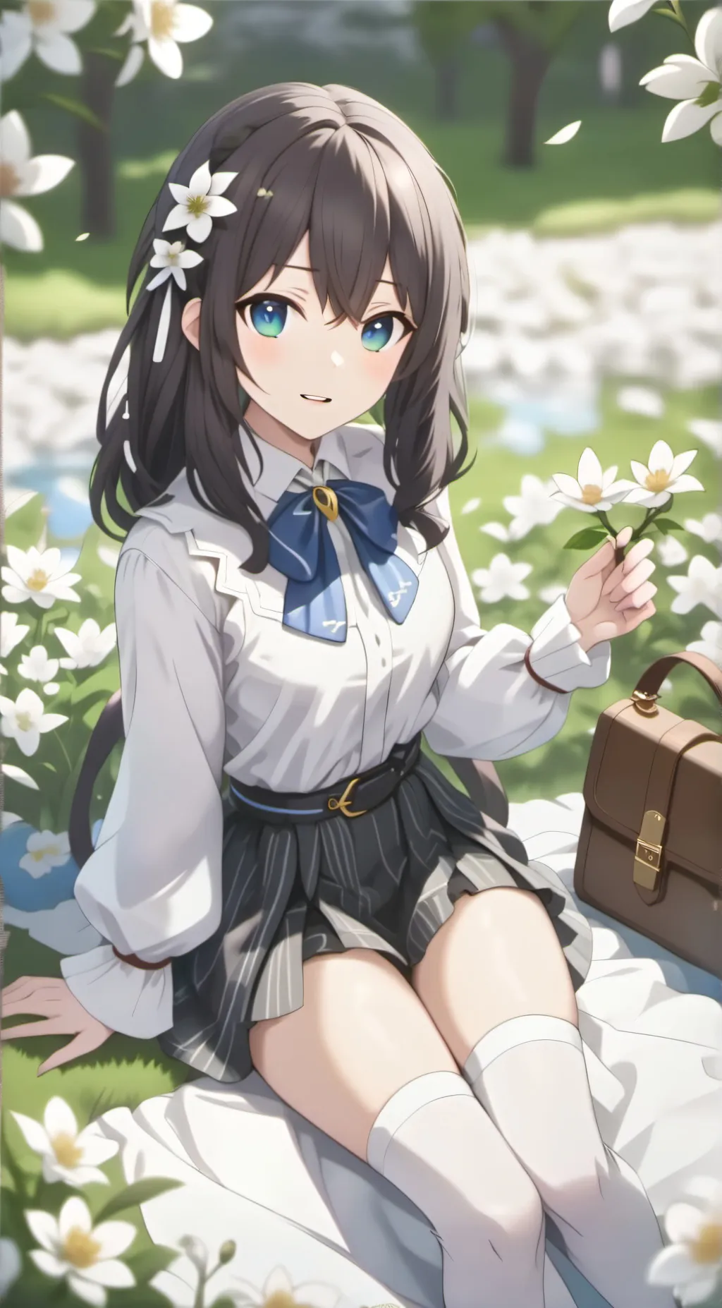 ai character: Sabrina  background