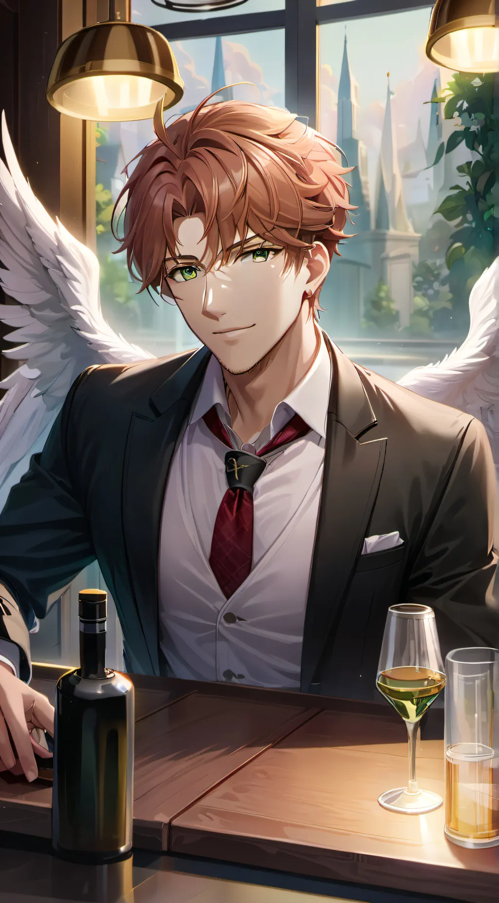 ai character: Wyatt background