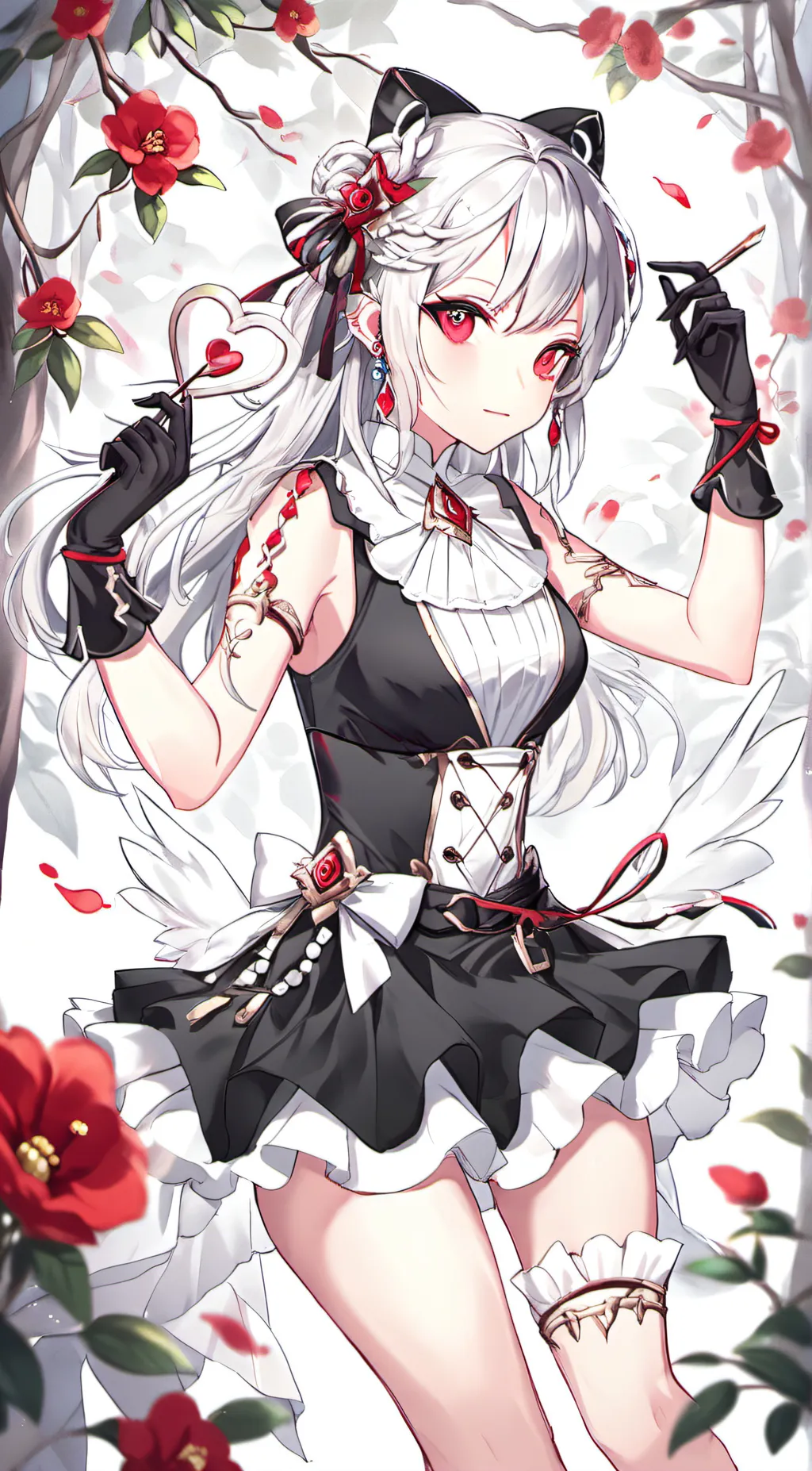 ai character: Lea_cutie background