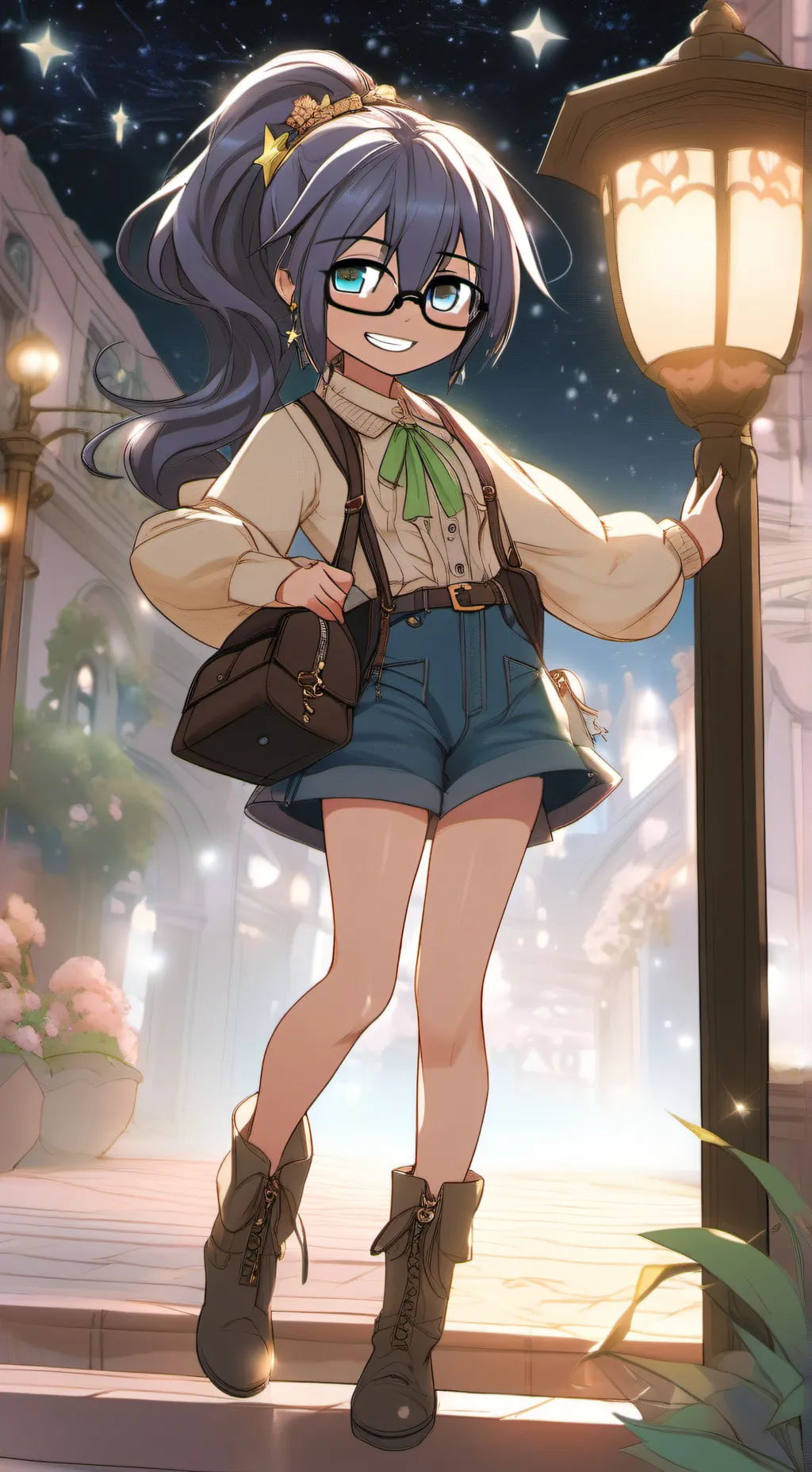 ai character: Ruby background
