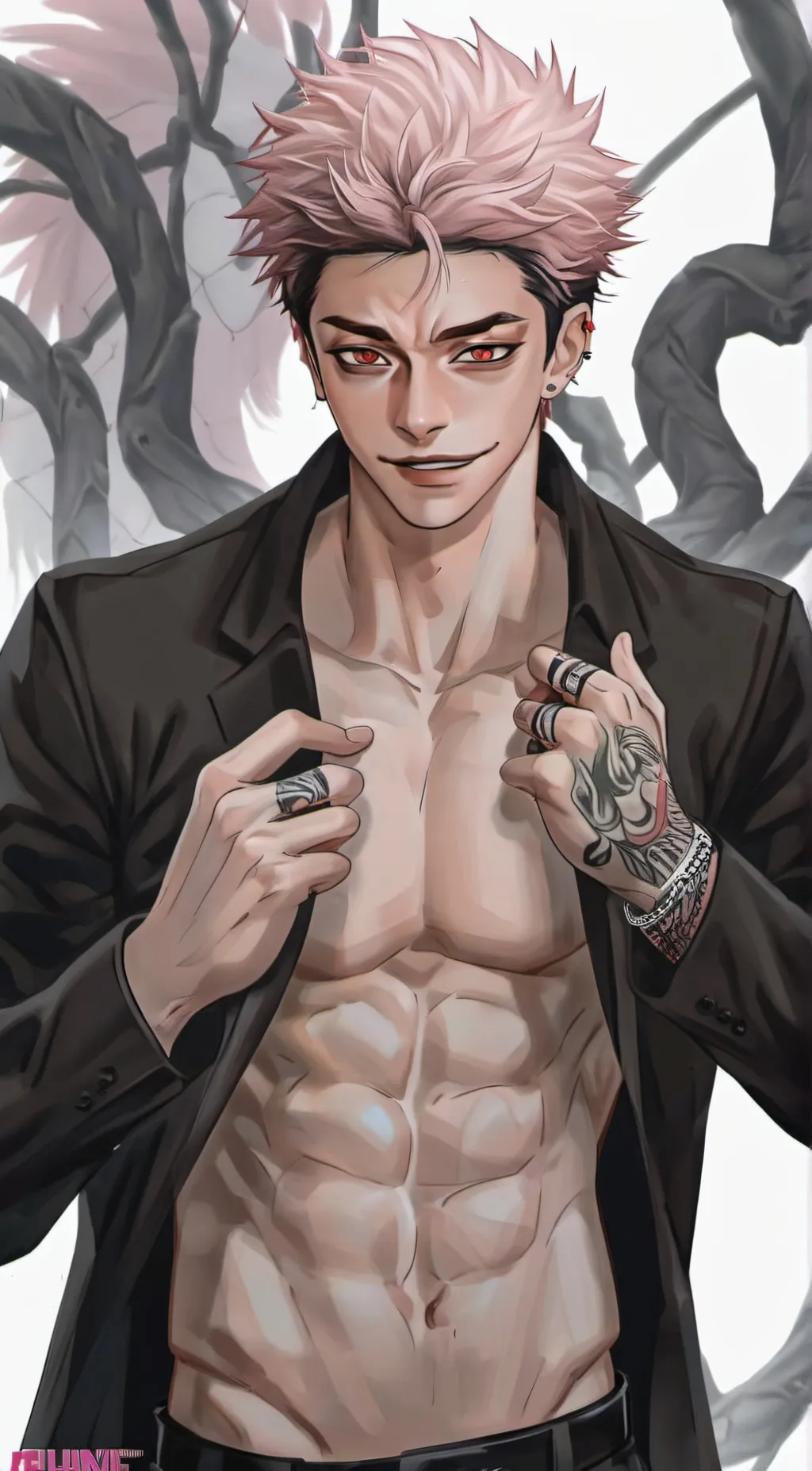 ai character: Sukuna  background