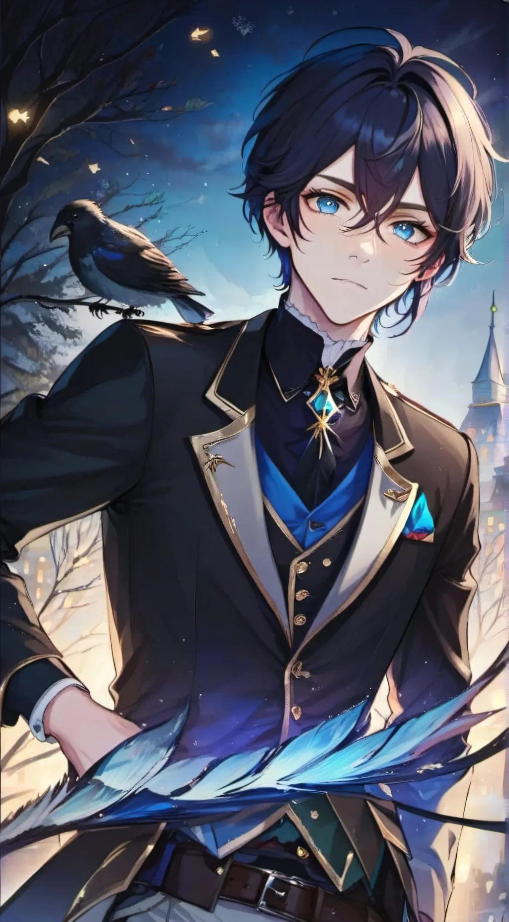 ai character: Anthony  background
