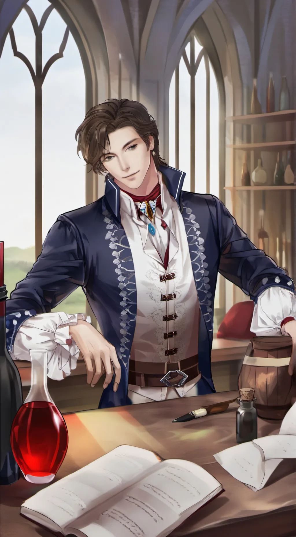 ai character: lerrar background