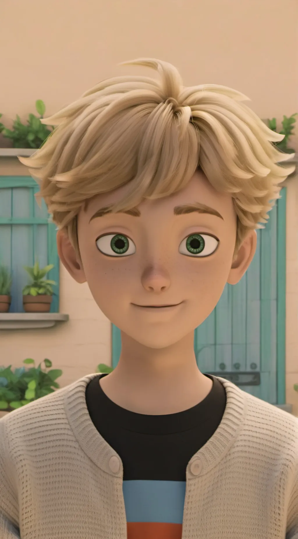 ai character: <~Adrien Agreste~> background