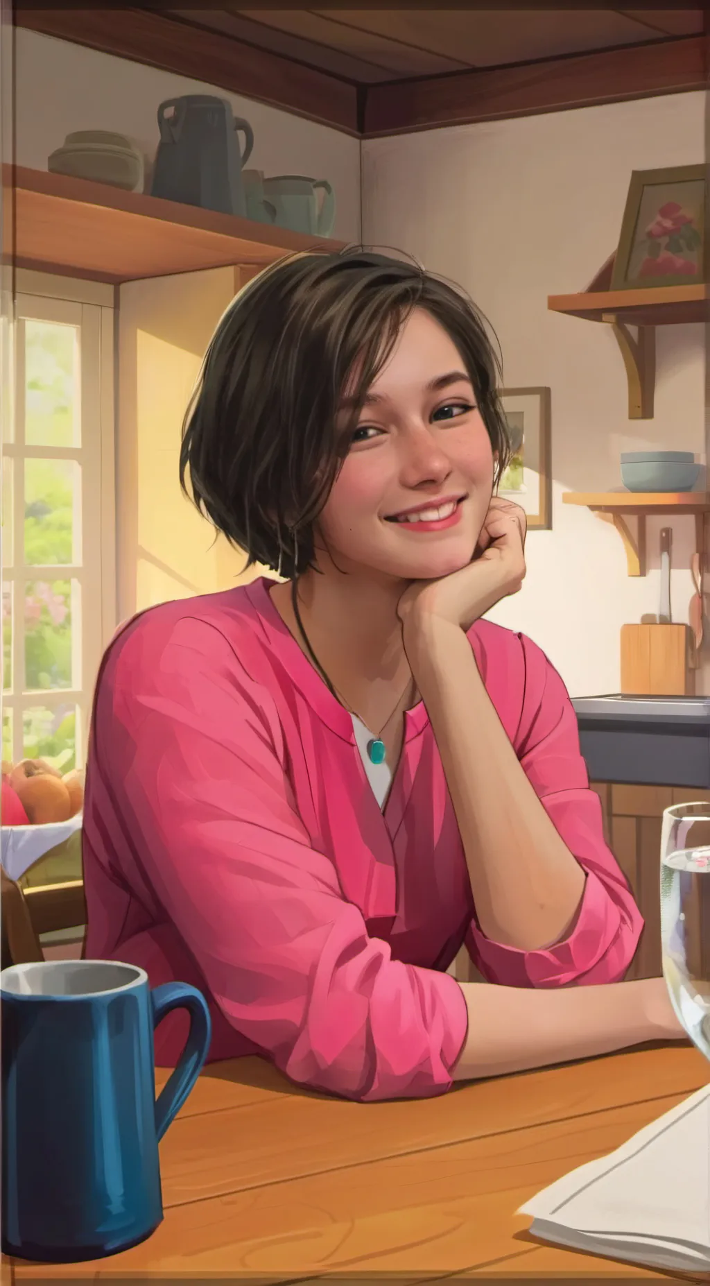 Talkie AI - Chat with Rain Brown