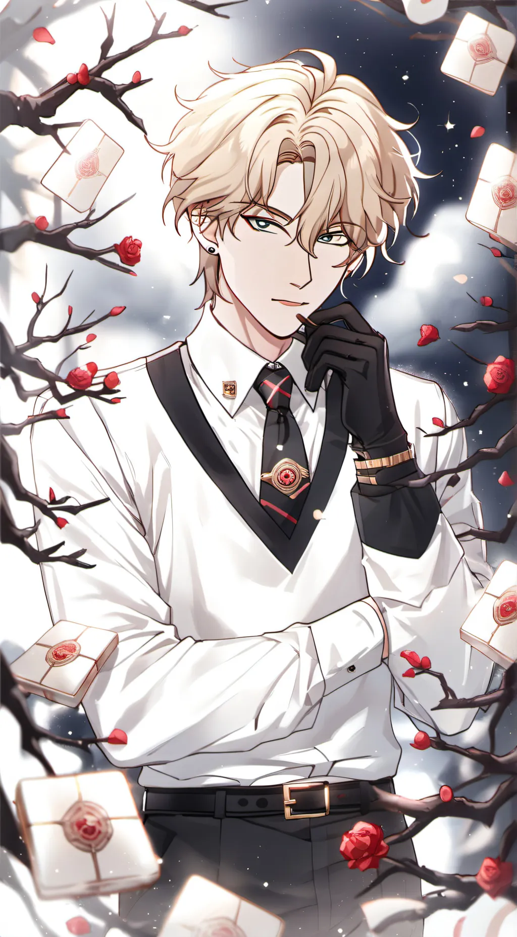 ai character: Leo background