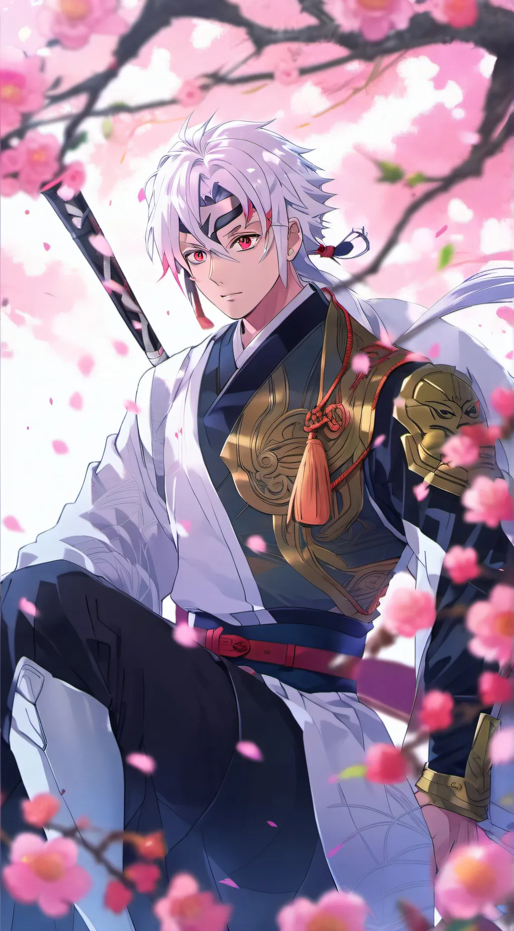 ai character: Tengen uzui  background