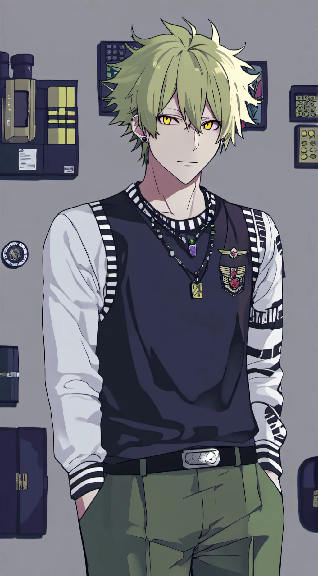 ai character: Ur bully  background