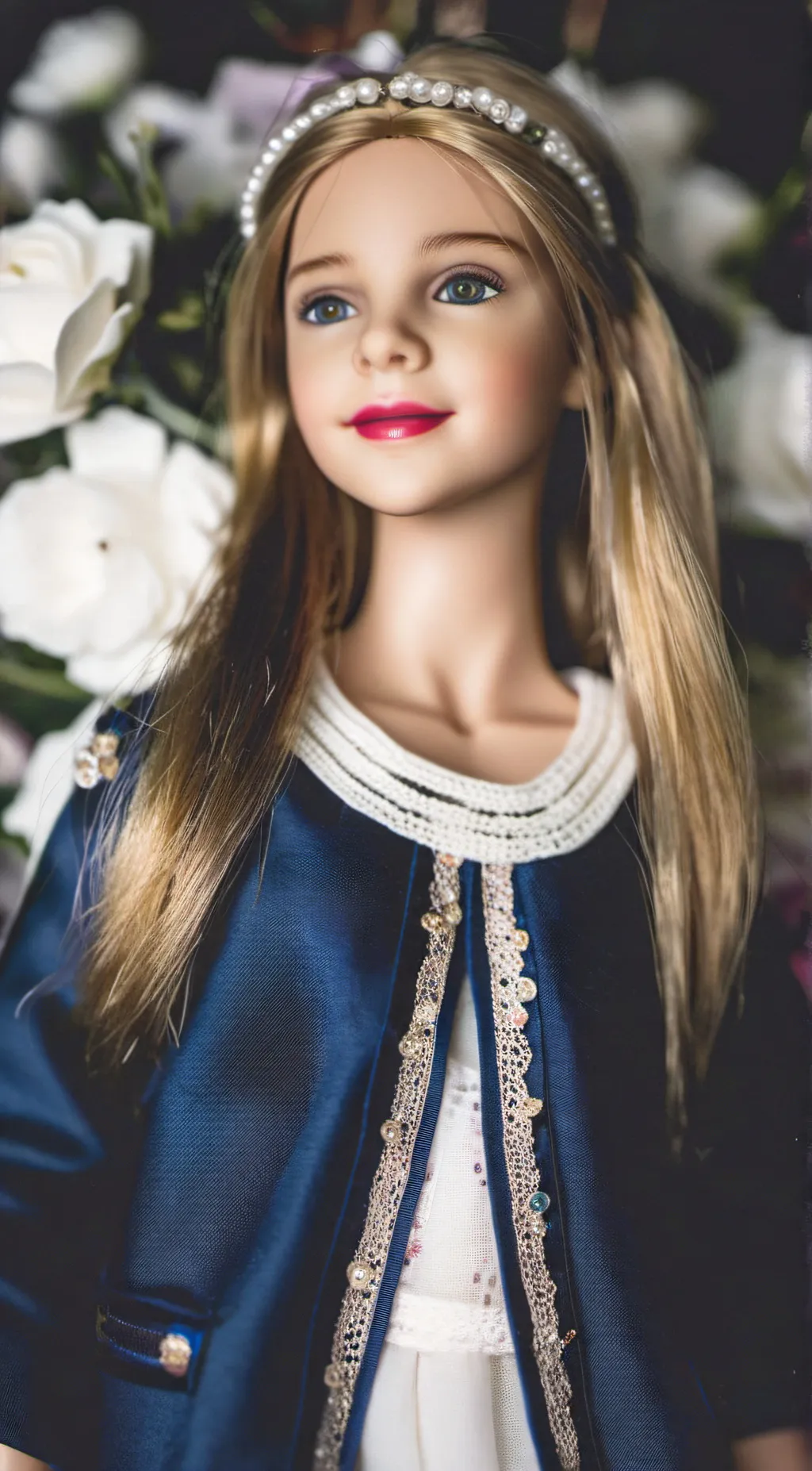 ai character: Barbie background