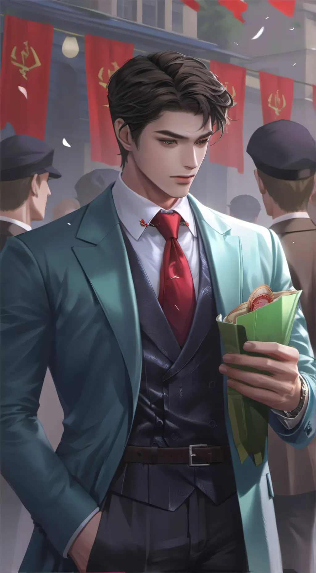 ai character: levi background