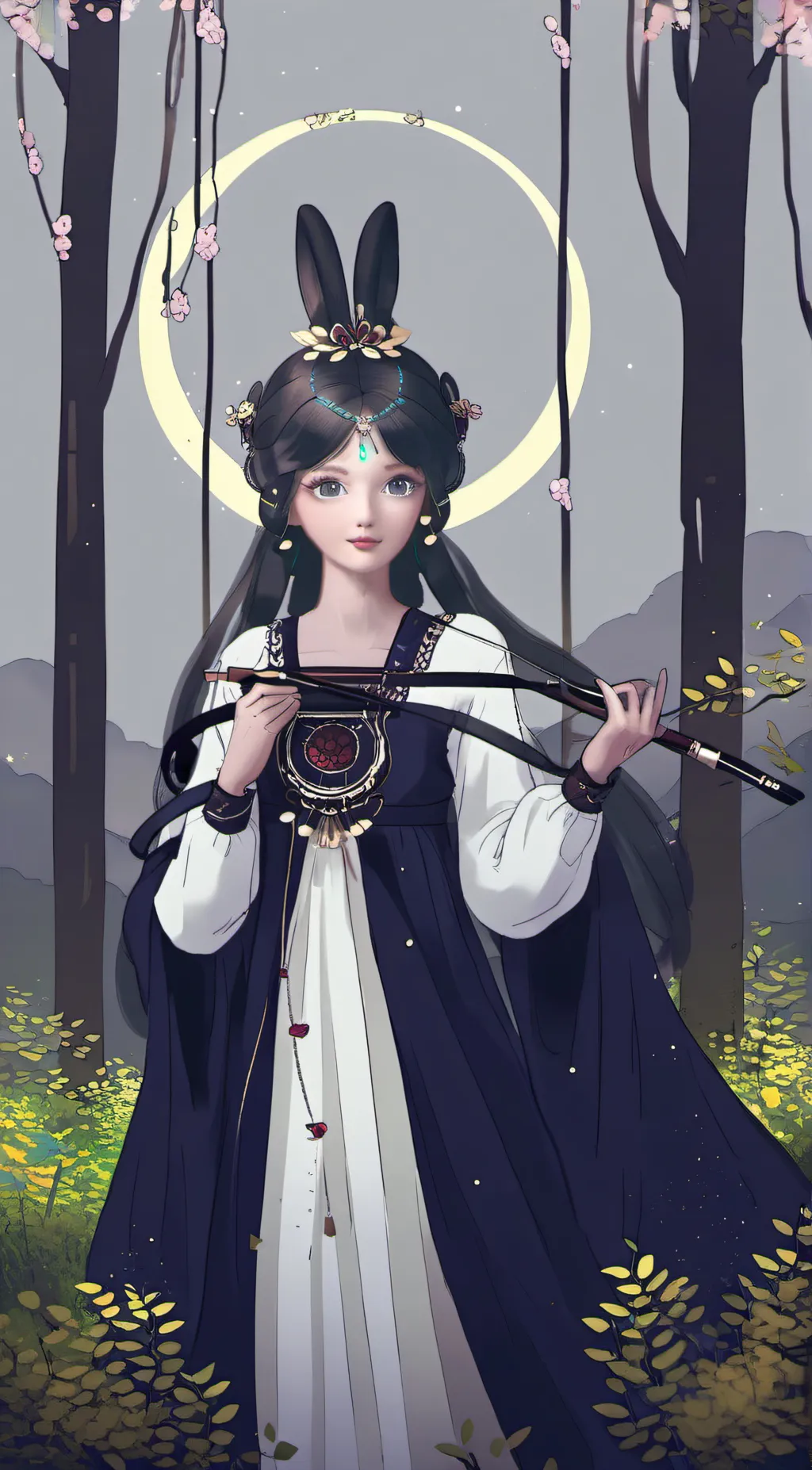 ai character: 乐公主 background