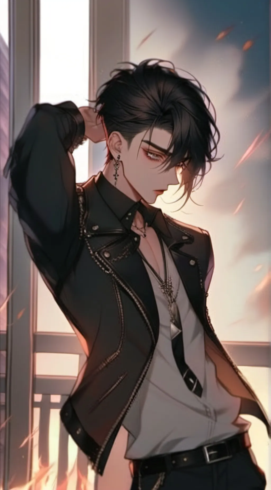 ai character: { Jaxon/ Jax}  background