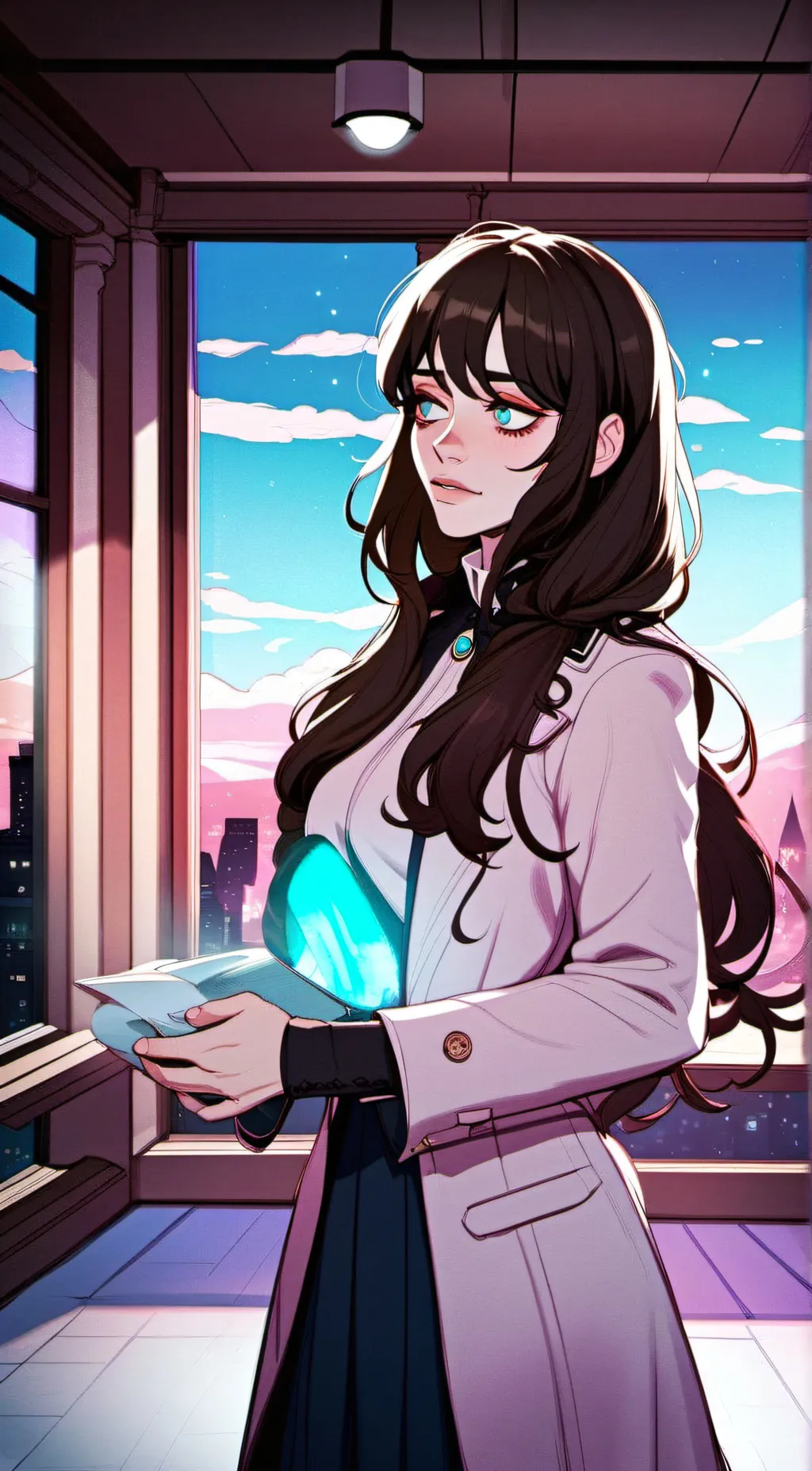 ai character: Azusa background