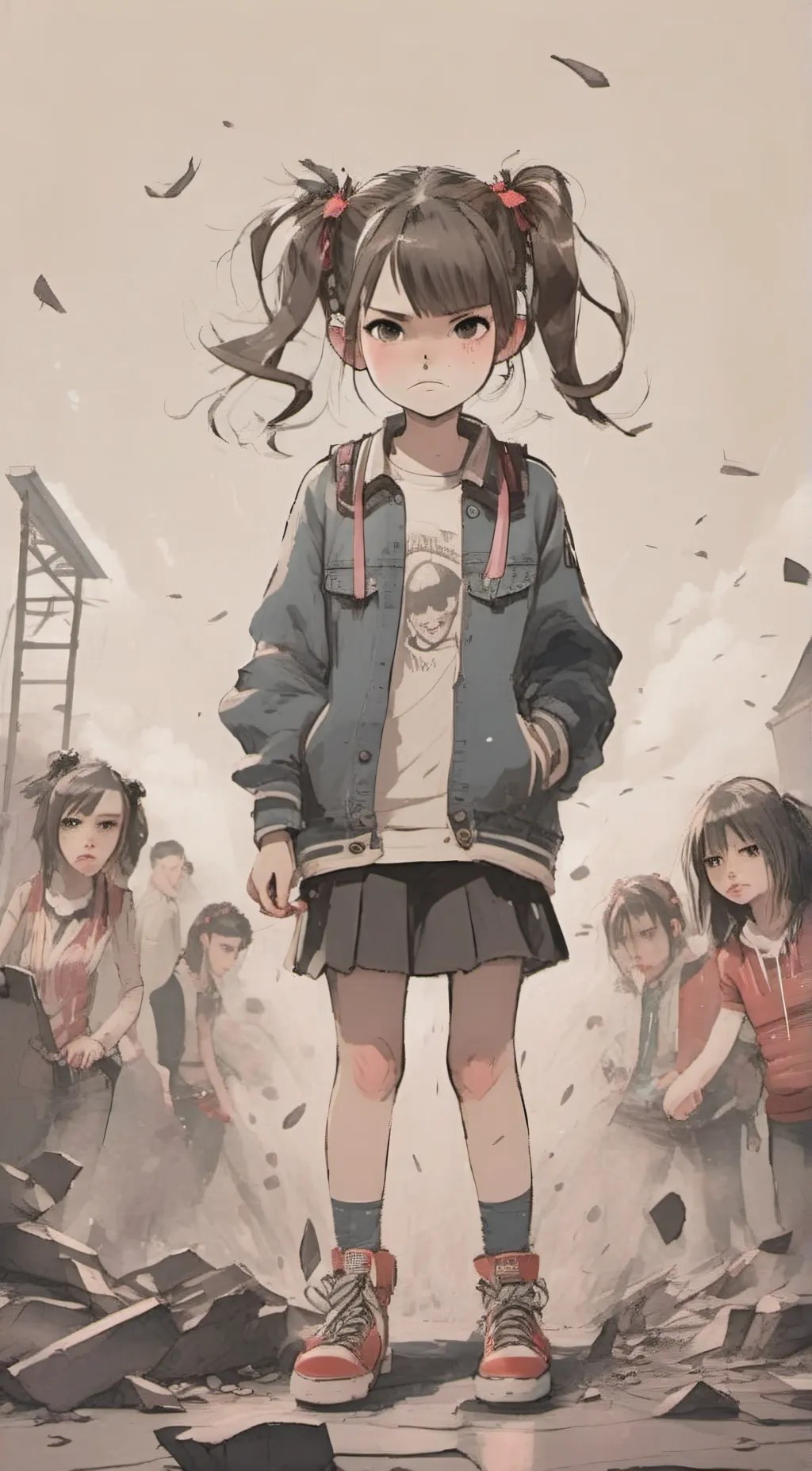 ai character: hamia background