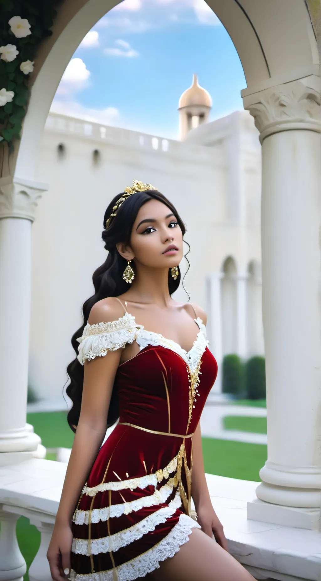 ai character: Serena background
