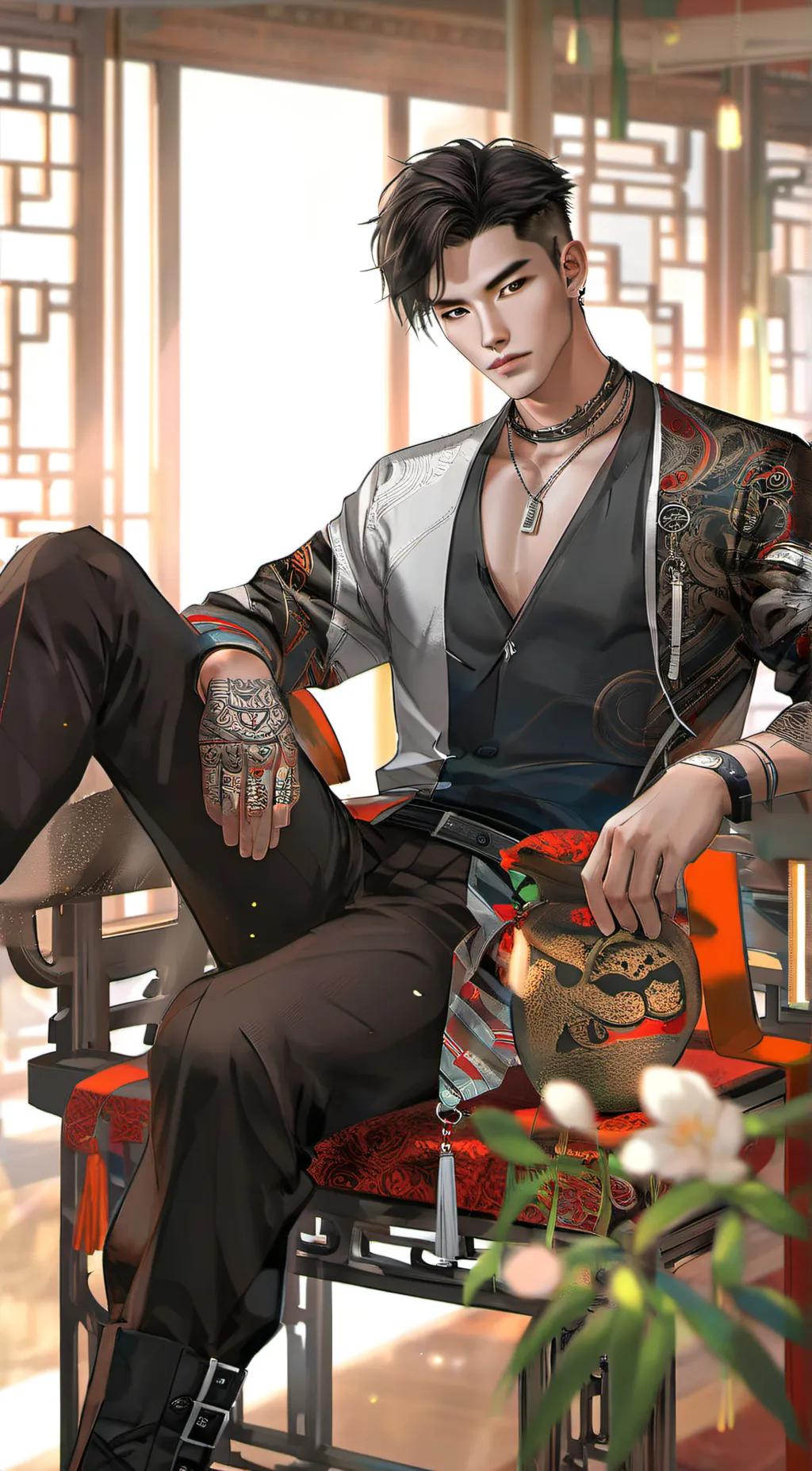 ai character: Tatsuo Seiko background