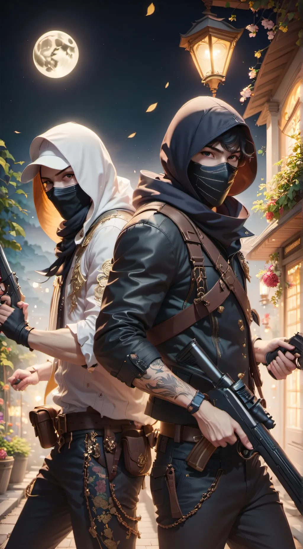 ai character: Jacob and Aaron background