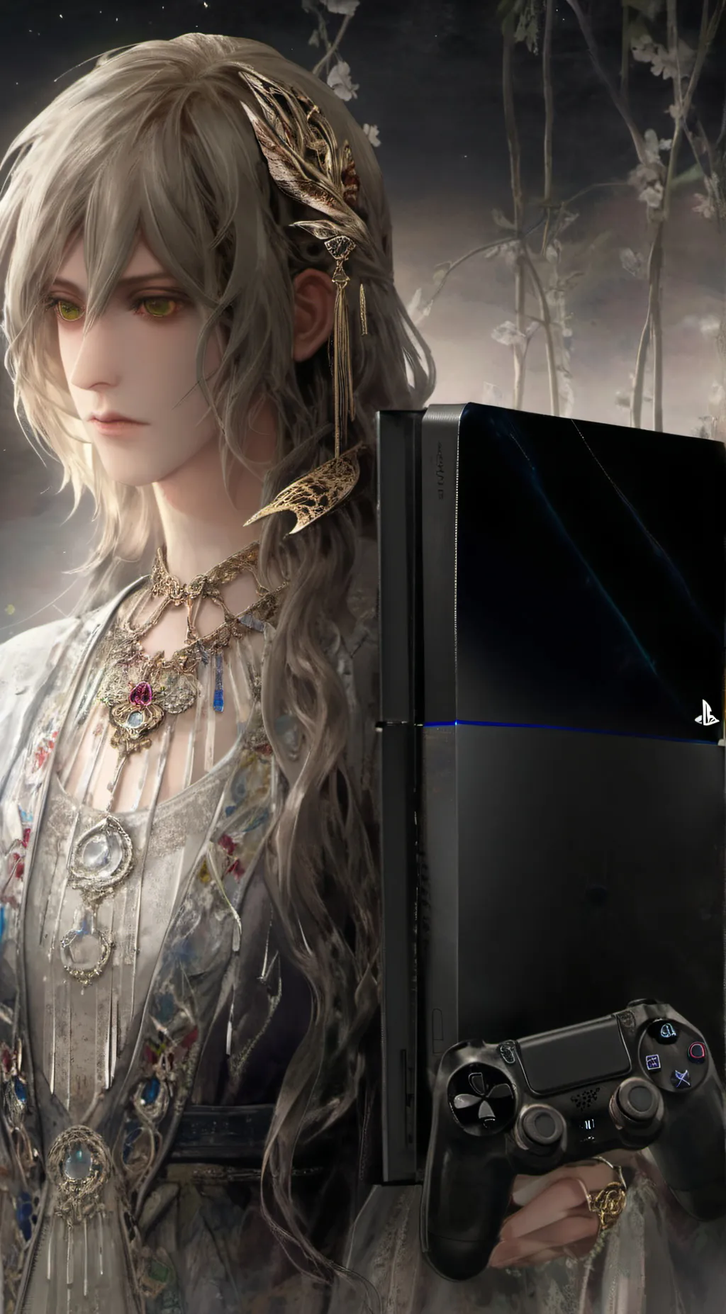 ai character: sony alex playsta4 background