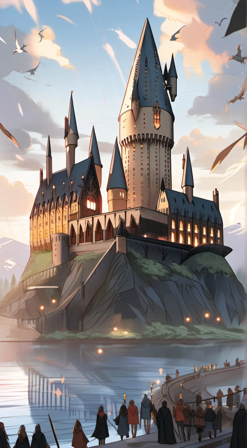 ai character: Hogwarts rp background
