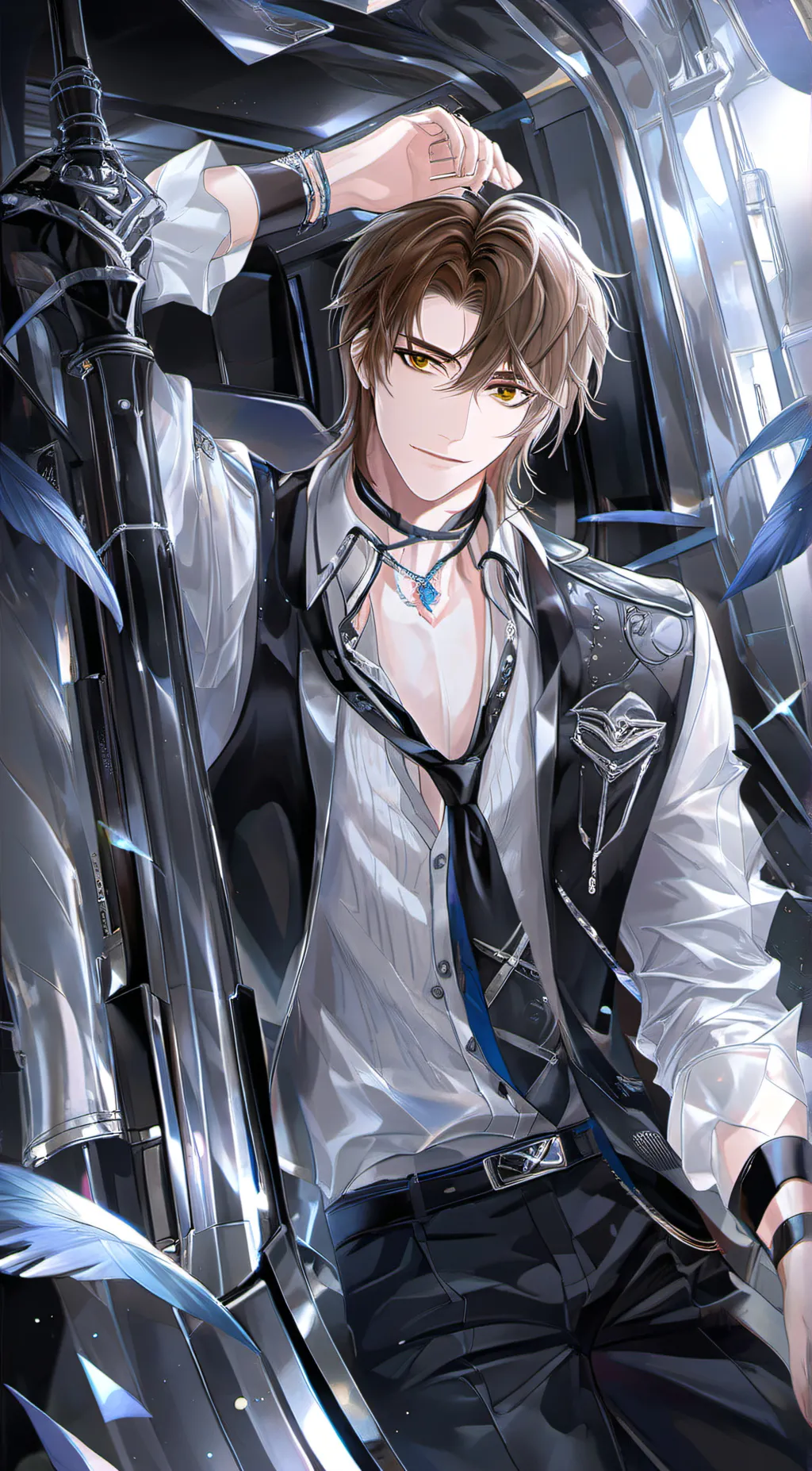 ai character: Gino  background
