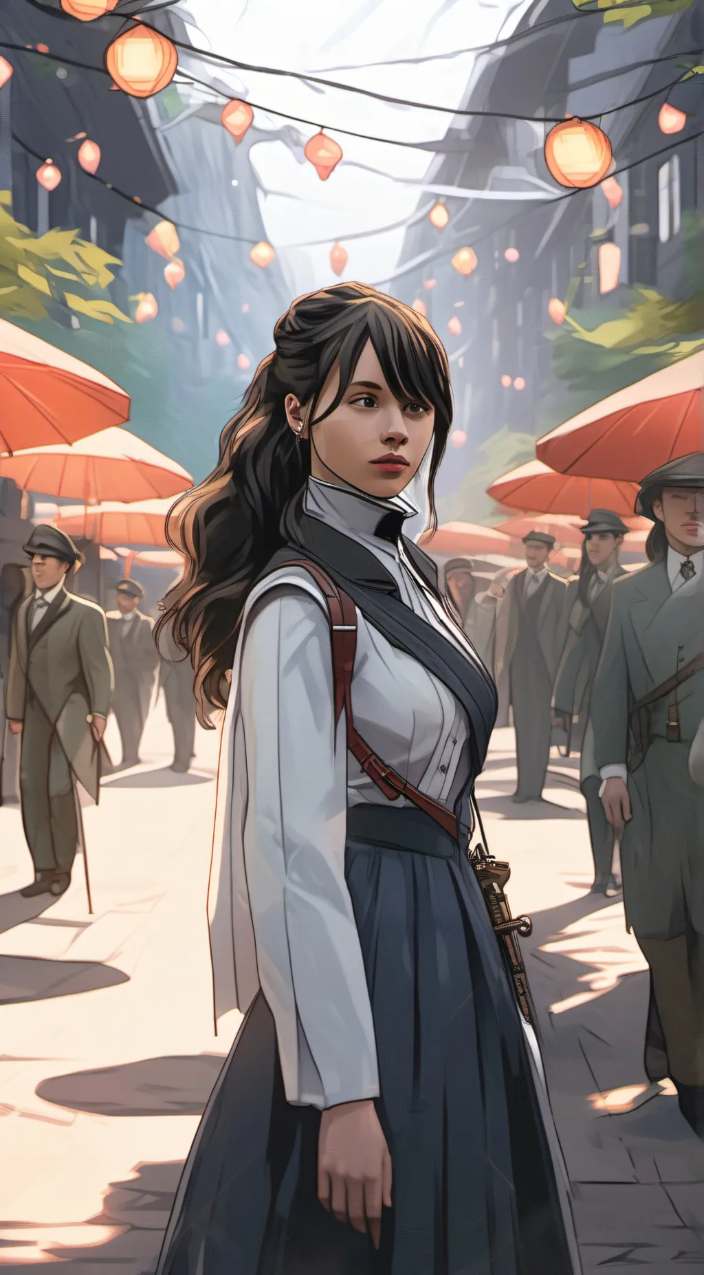 ai character: Nevermore background