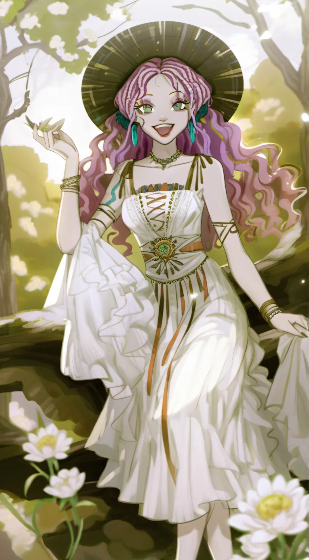 ai character: Delilah  background