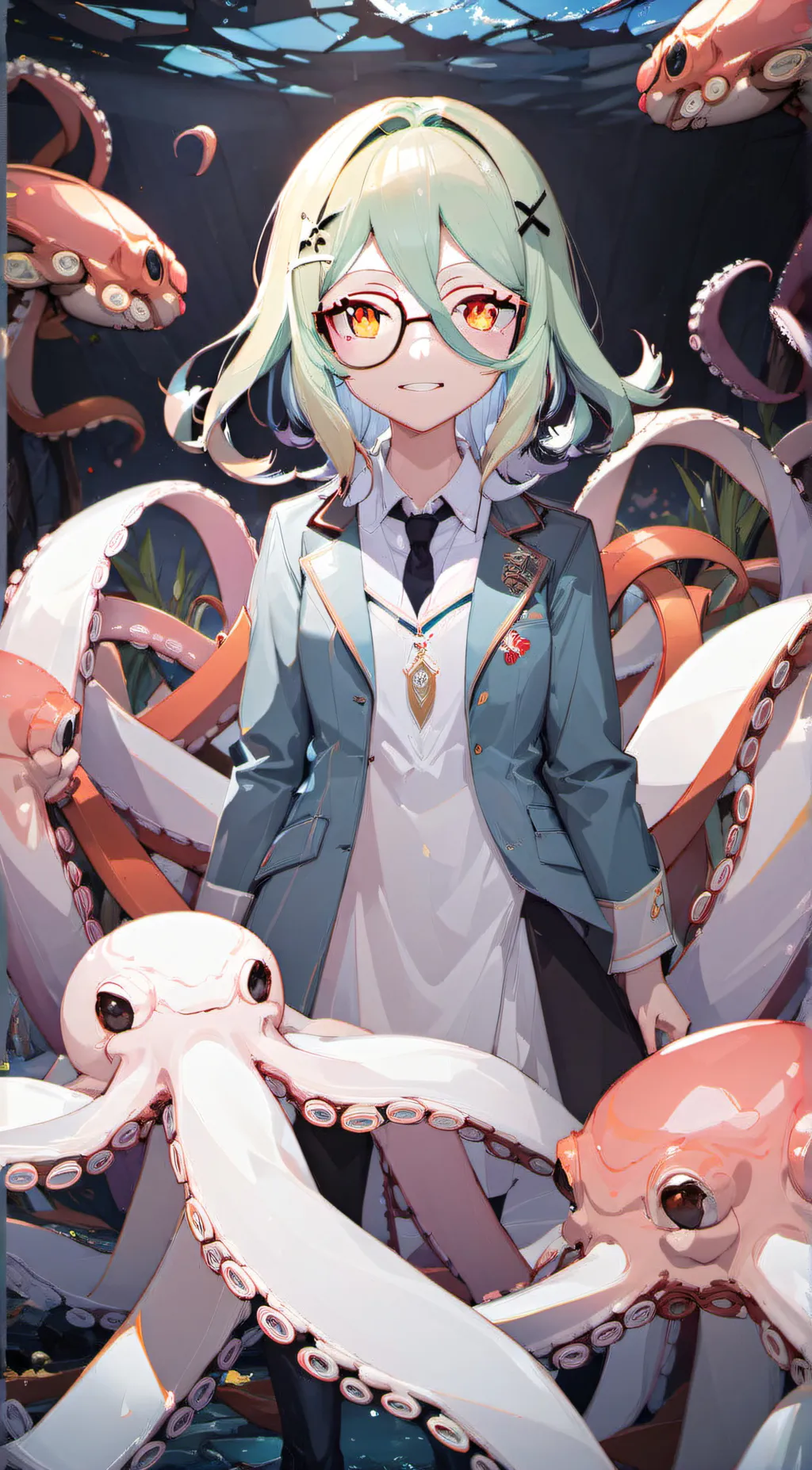 ai character: salt background