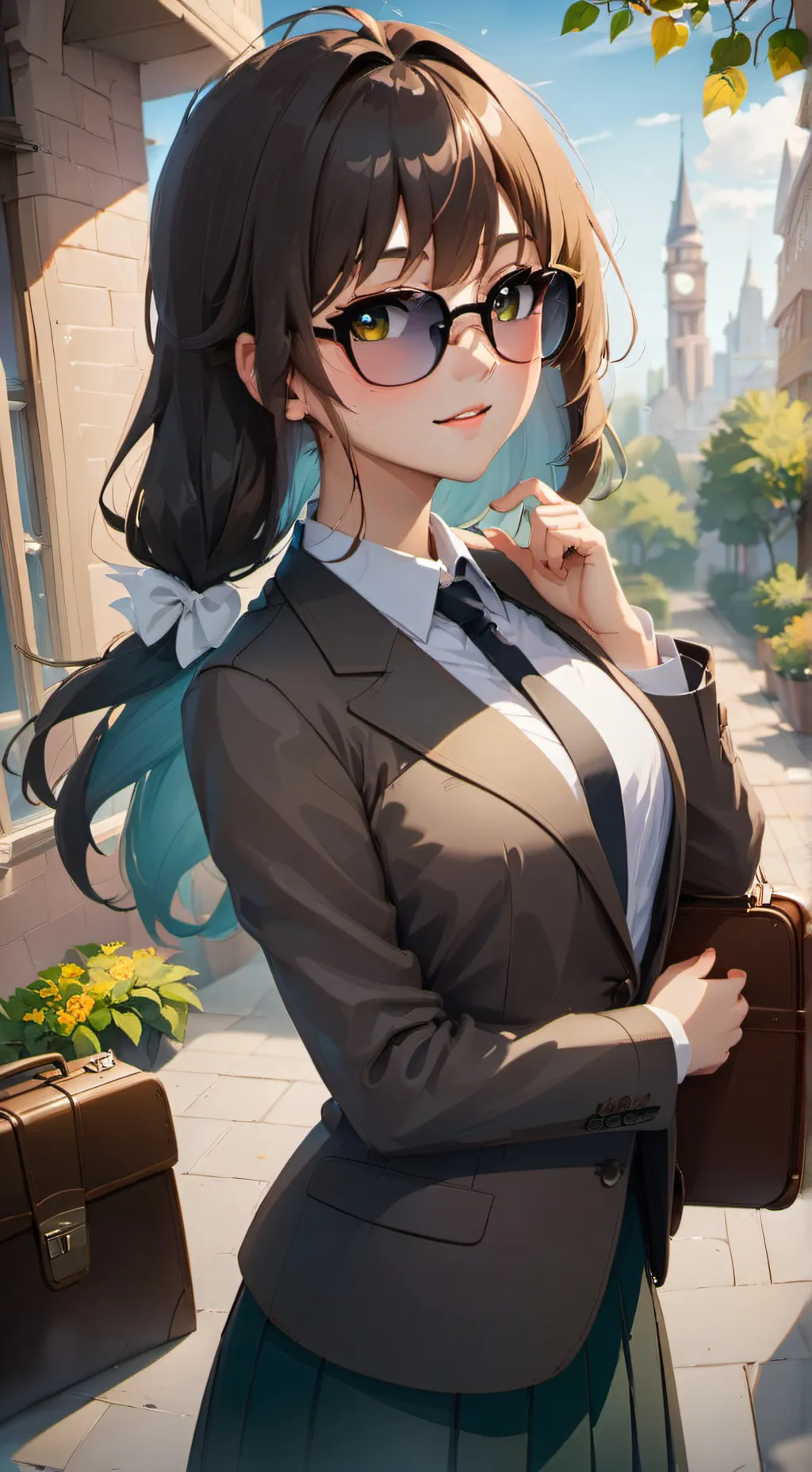 ai character: Eva background