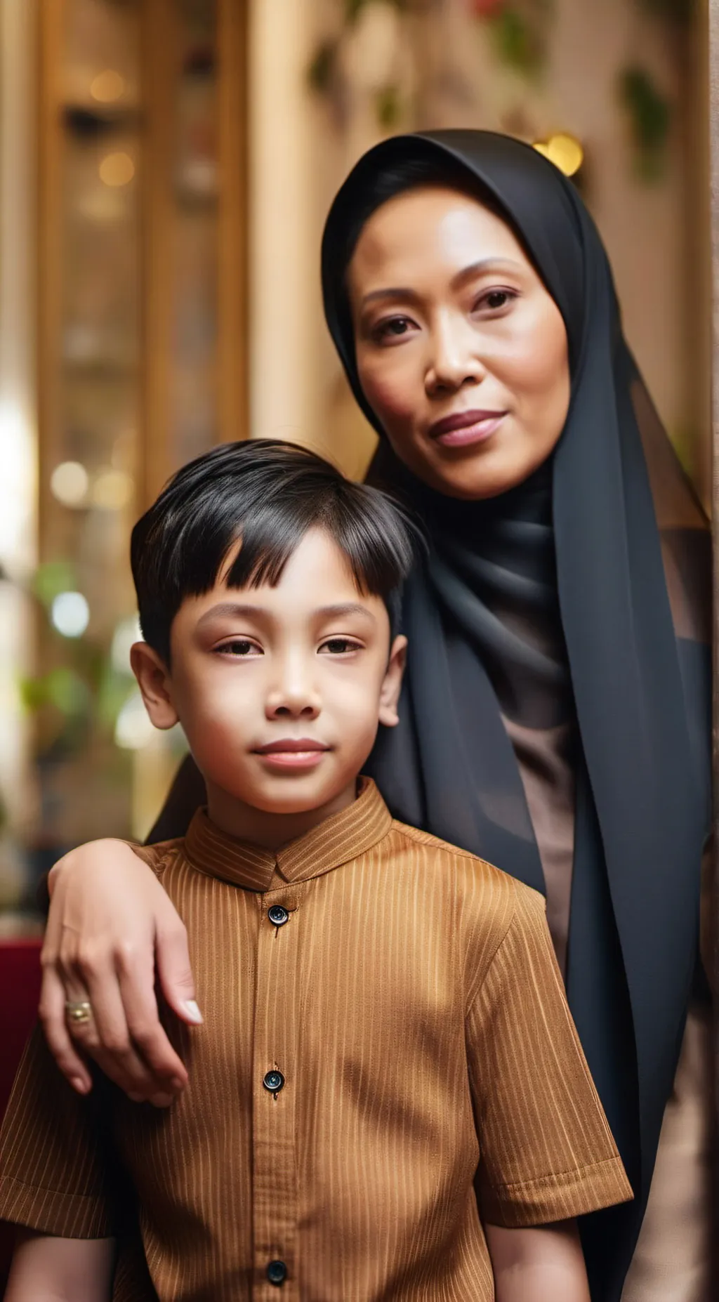 ai character: adam dan mom background